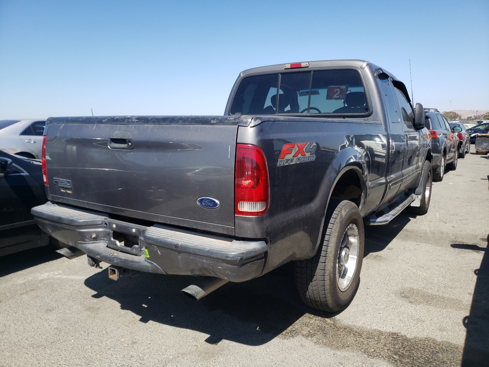Photo 4 from auction – 2003 FORD F250 SUPER with VIN 1FTNX21L63EA58630