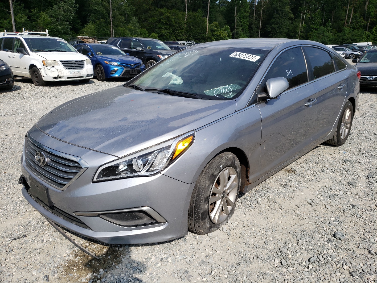 Photo 2 from auction – 2016 HYUNDAI SONATA SE with VIN 5NPE24AF1GH389397