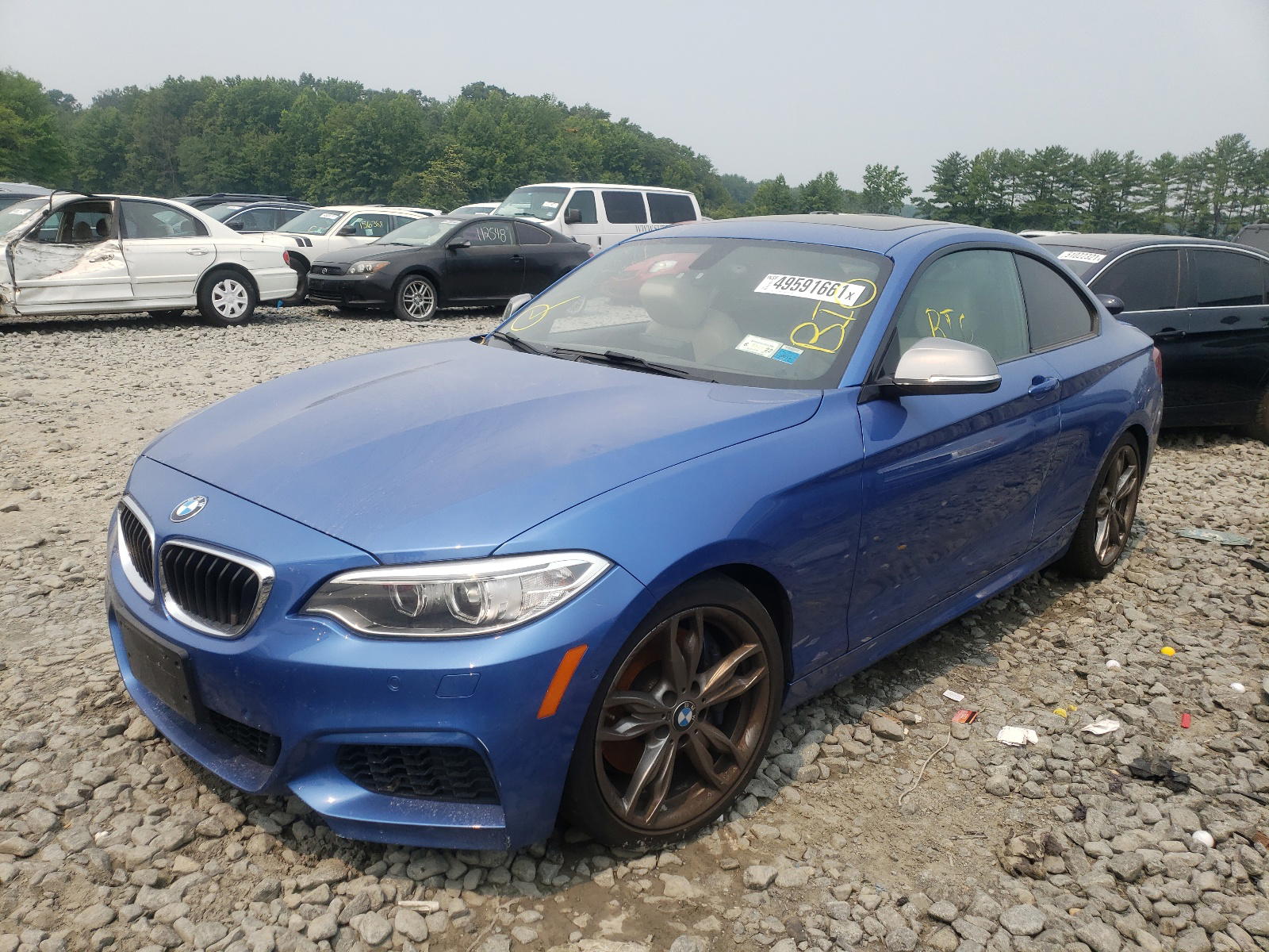 Photo 2 from auction – 2015 BMW M235I with VIN WBA1J7C50FV358192