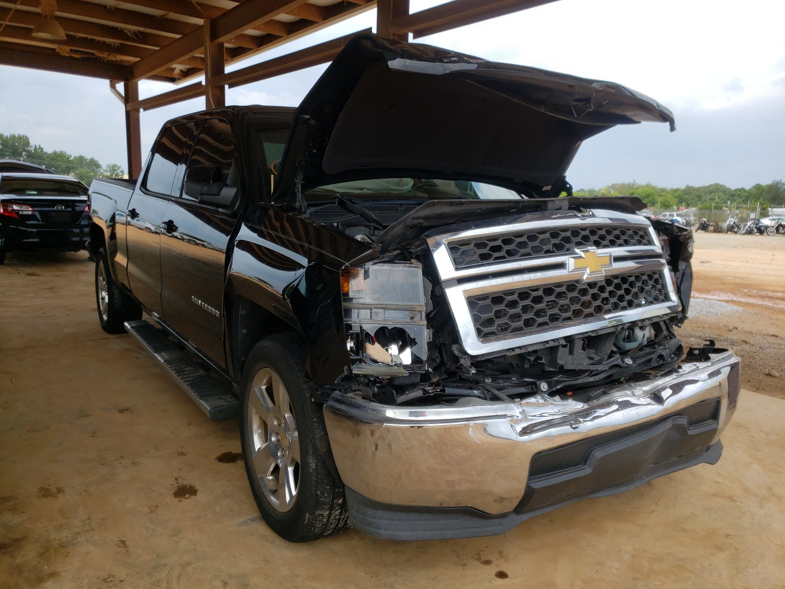 CHEVROLET SILVERADO 2014 with VIN 3GCPCREH2EG173000 - Photo from auction