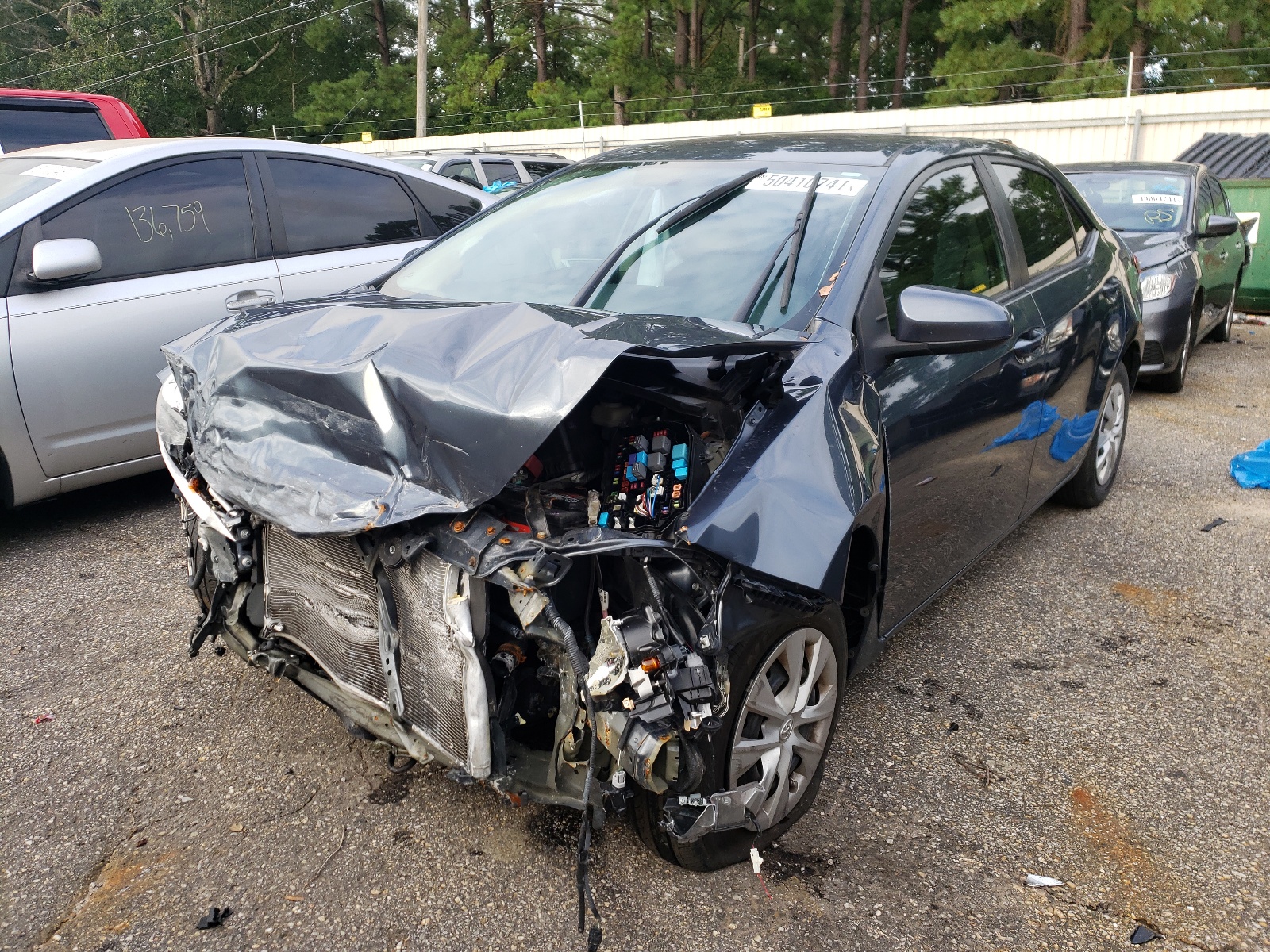 Photo 2 from auction – 2016 TOYOTA COROLLA L with VIN 2T1BURHE5GC698848