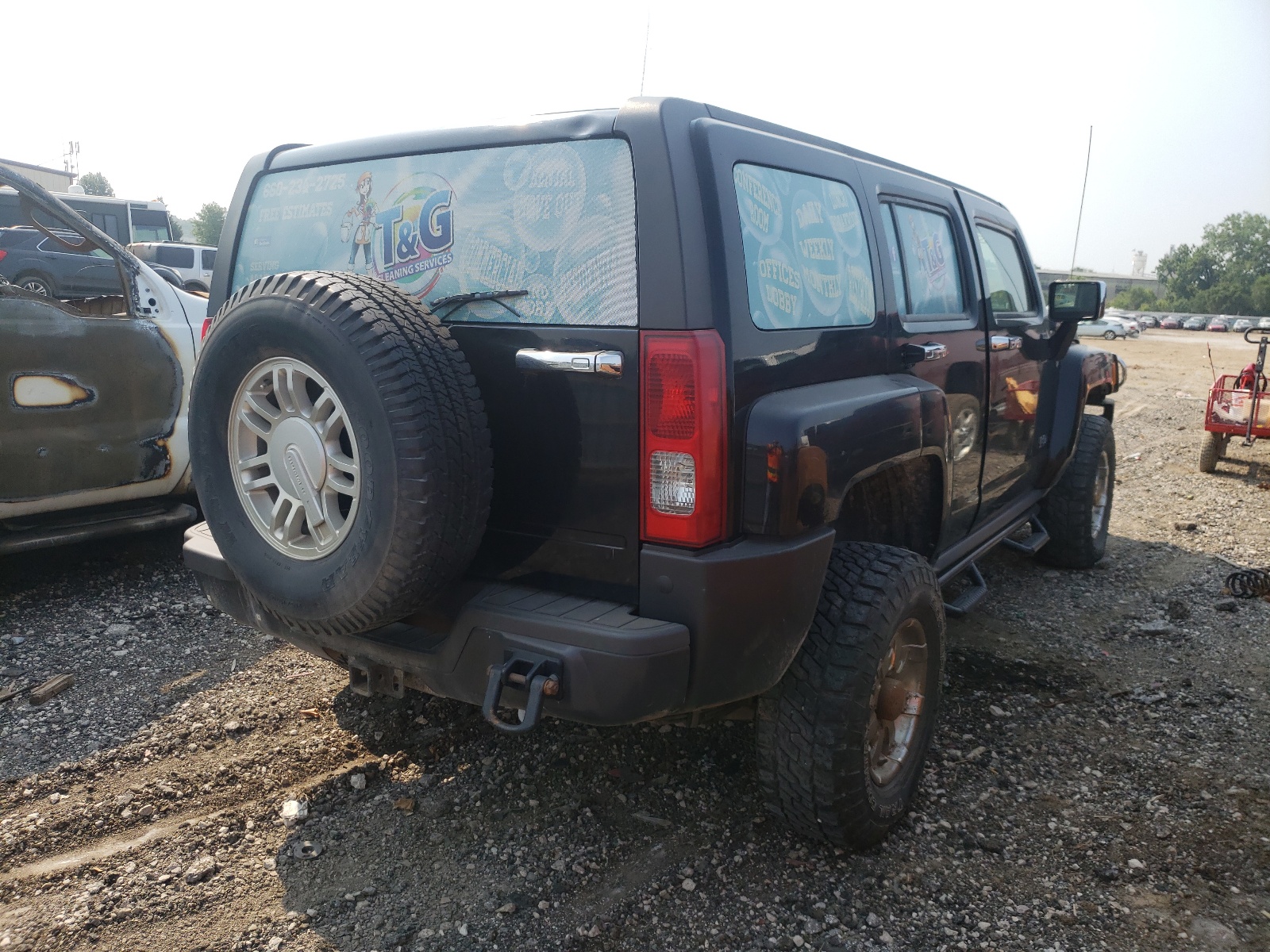 Photo 4 from auction – 2008 HUMMER H3 with VIN 5GTEN13E188143145