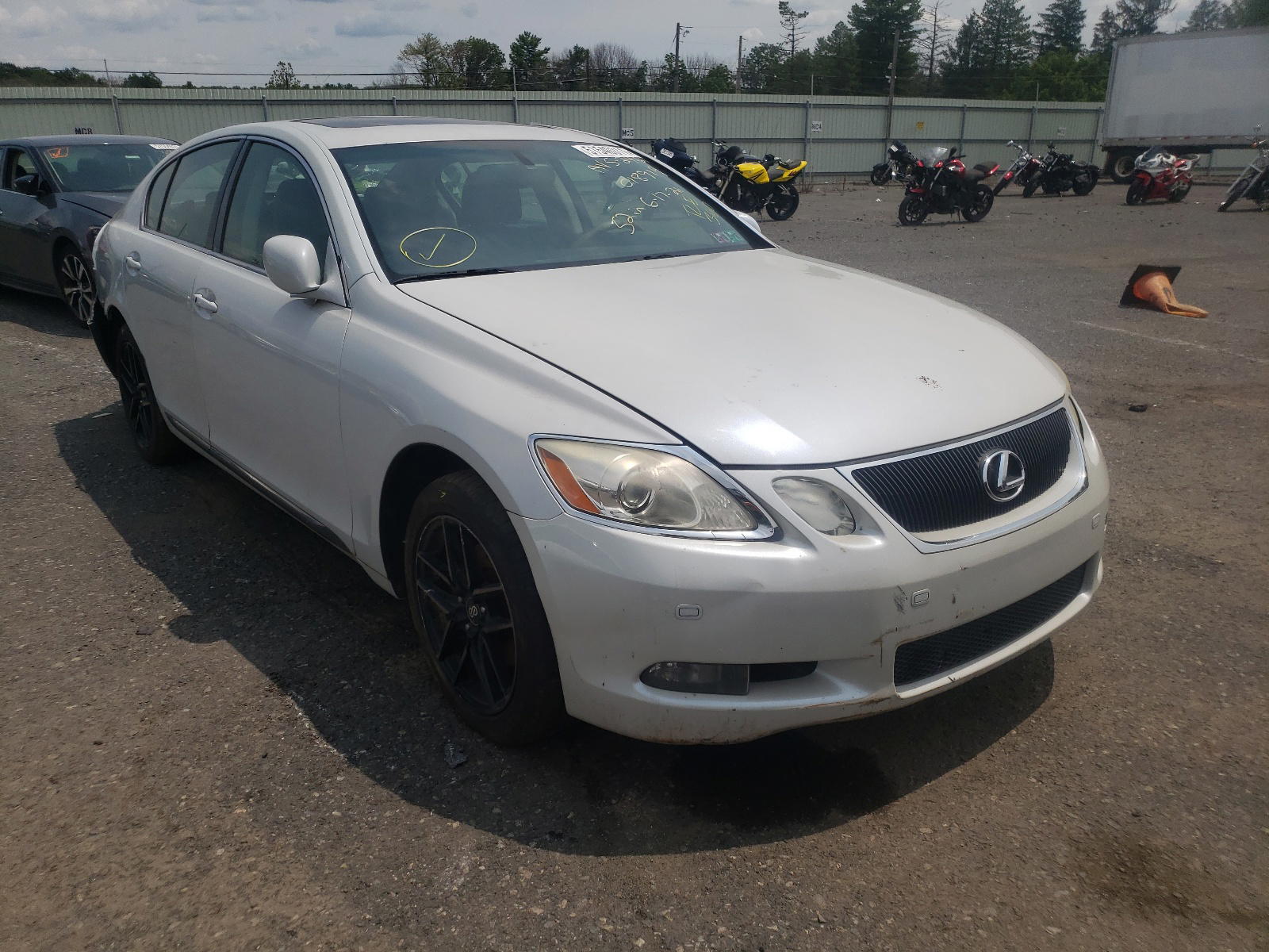 LEXUS GS 300 2006 with VIN JTHCH96SX60018919 - Photo from auction