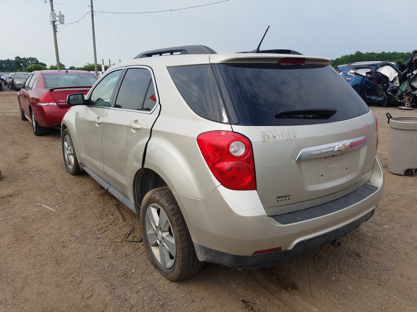 Photo 3 from auction – 2014 CHEVROLET EQUINOX LT with VIN 2GNALCEK6E6112668