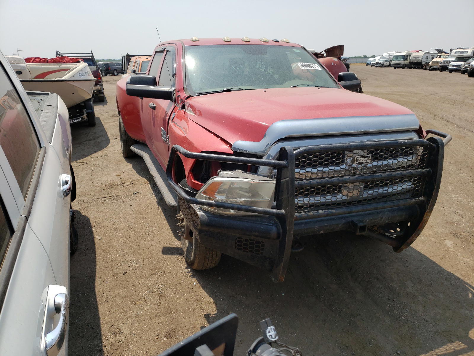RAM 3500 ST 2013 with VIN 3C63RRGL3DG601158 - Photo from auction