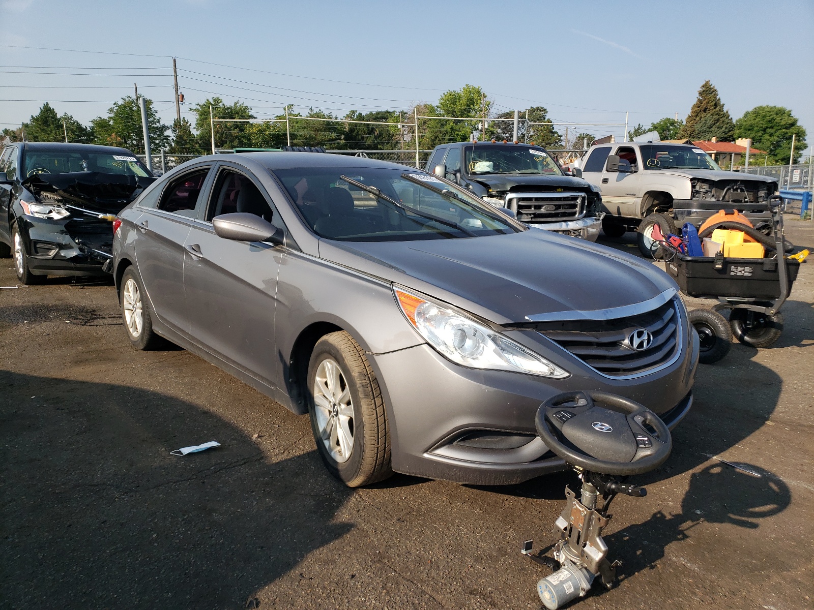 Photo 1 from auction – 2011 HYUNDAI SONATA GLS with VIN 5NPEB4AC8BH204213