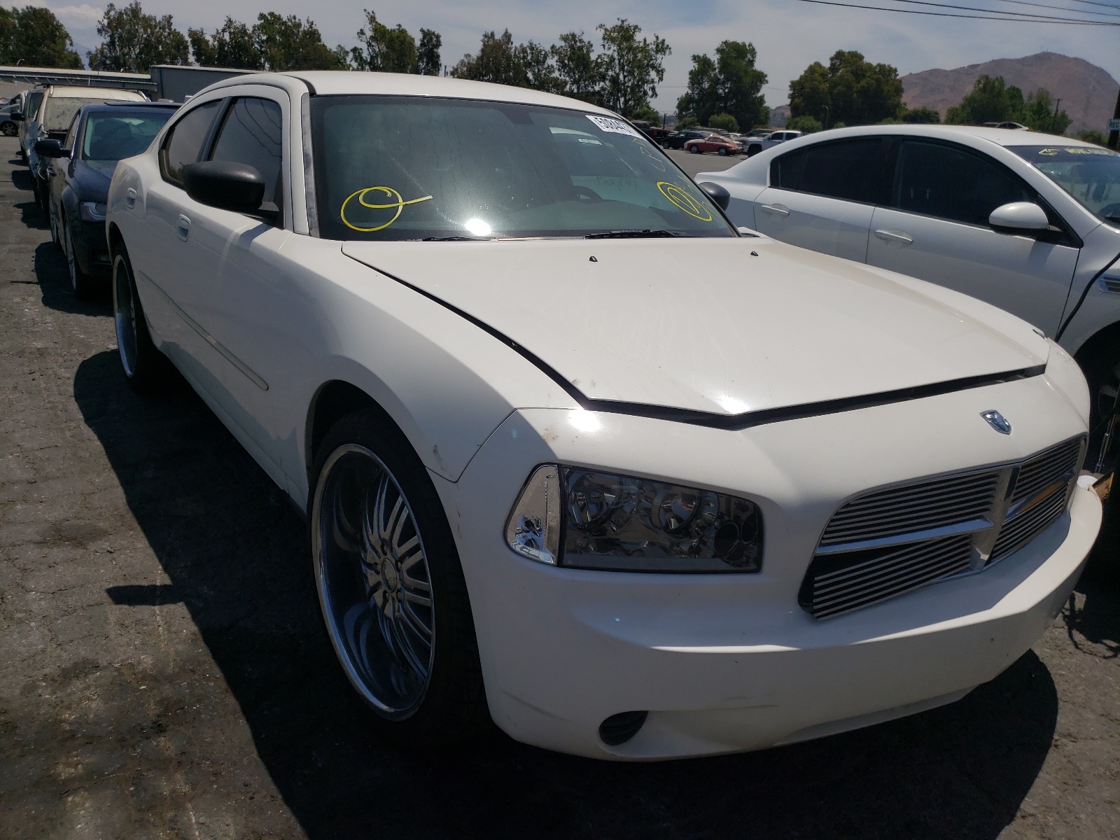 DODGE CHARGER SE 2007 with VIN 2B3KA43G67H760219 - Photo from auction