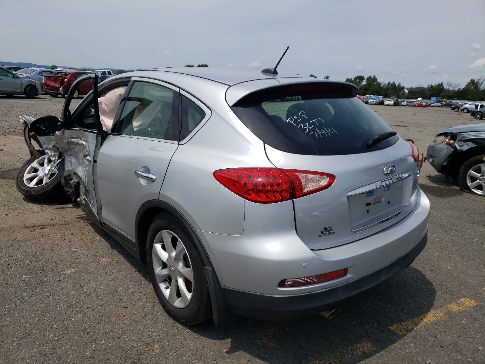 Photo 3 from auction – 2010 INFINITI EX35 BASE with VIN JN1AJ0HR7AM751212