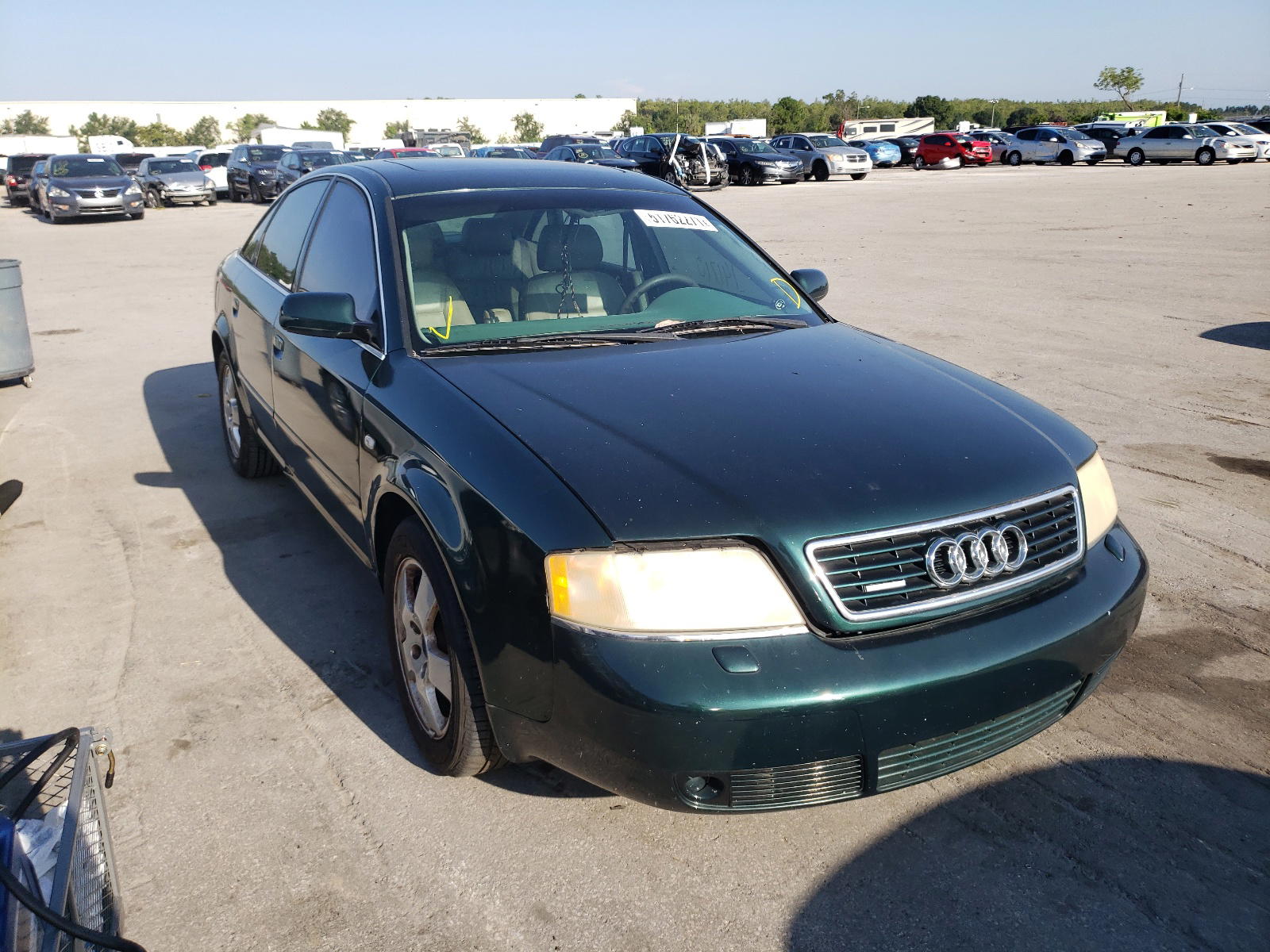 AUDI A6 2.7T QU 2000 with VIN WAUED24B6YN041990 - Photo from auction