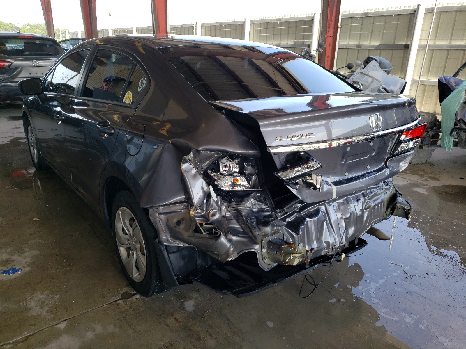 Photo 3 from auction – 2015 HONDA CIVIC LX with VIN 19XFB2F59FE227996