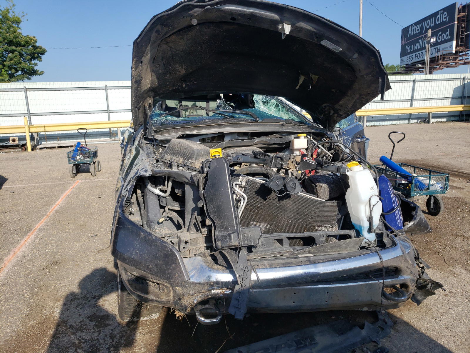 Photo 9 from auction – 2019 RAM 1500 LIMIT with VIN 1C6SRFHT4KN519162