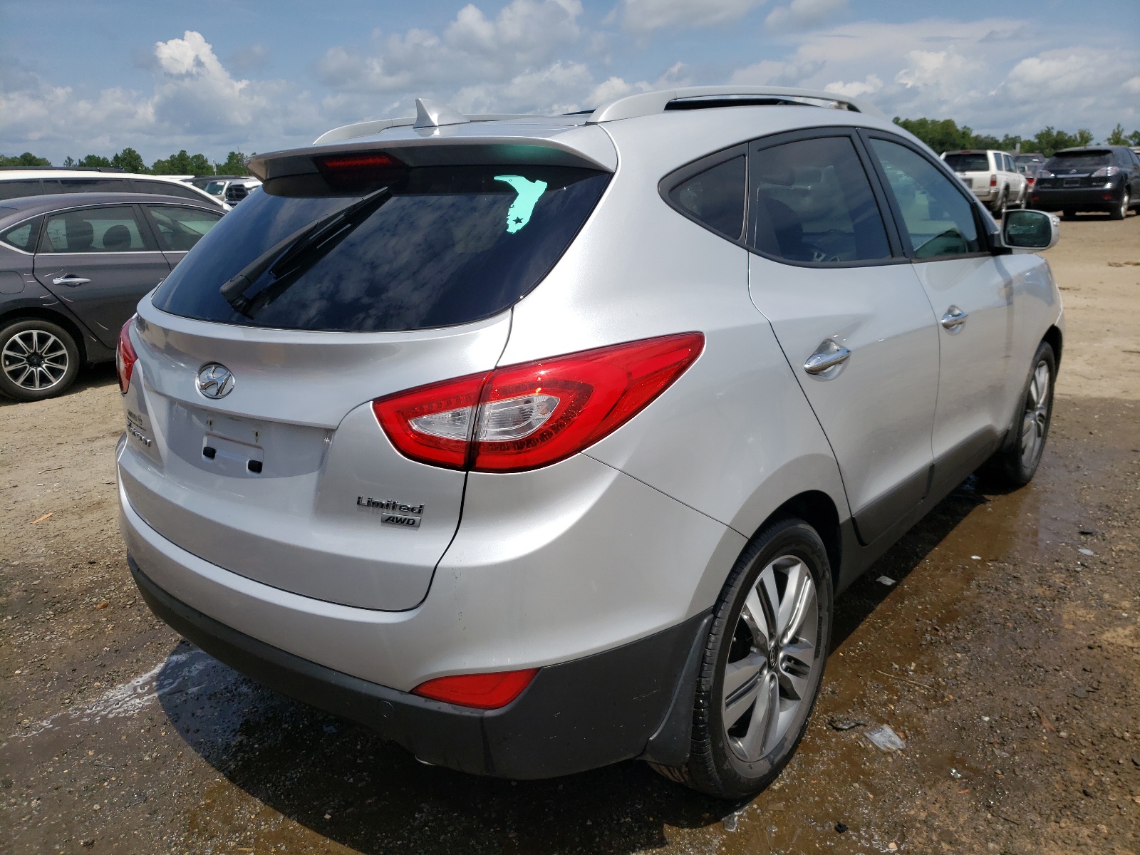 Photo 4 from auction – 2014 HYUNDAI TUCSON GLS with VIN KM8JUCAG2EU938745