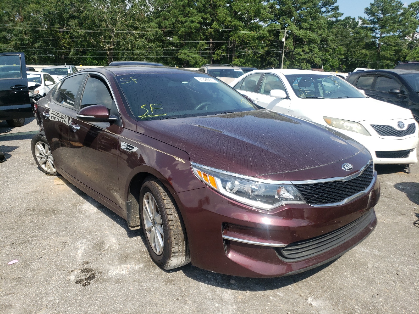 Photo 1 from auction – 2016 KIA OPTIMA LX with VIN 5XXGT4L33GG077179