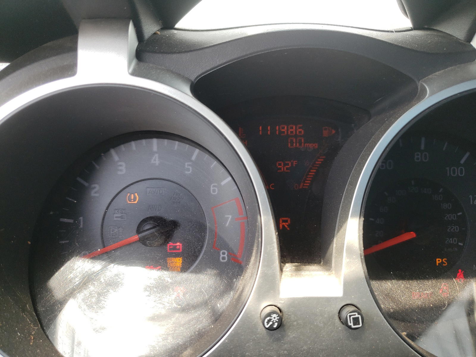 Photo 8 from auction – 2011 NISSAN JUKE S with VIN JN8AF5MR7BT019367