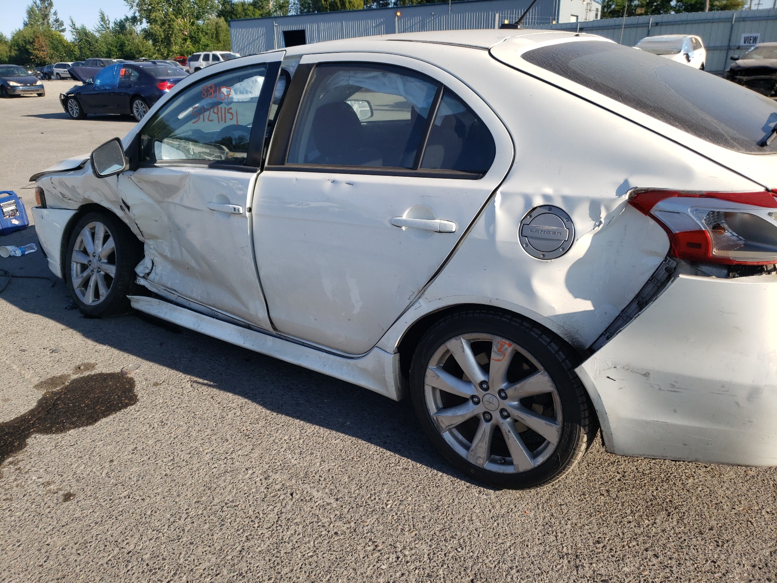 Photo 9 from auction – 2014 MITSUBISHI LANCER GT with VIN JA32X8HW4EU002344