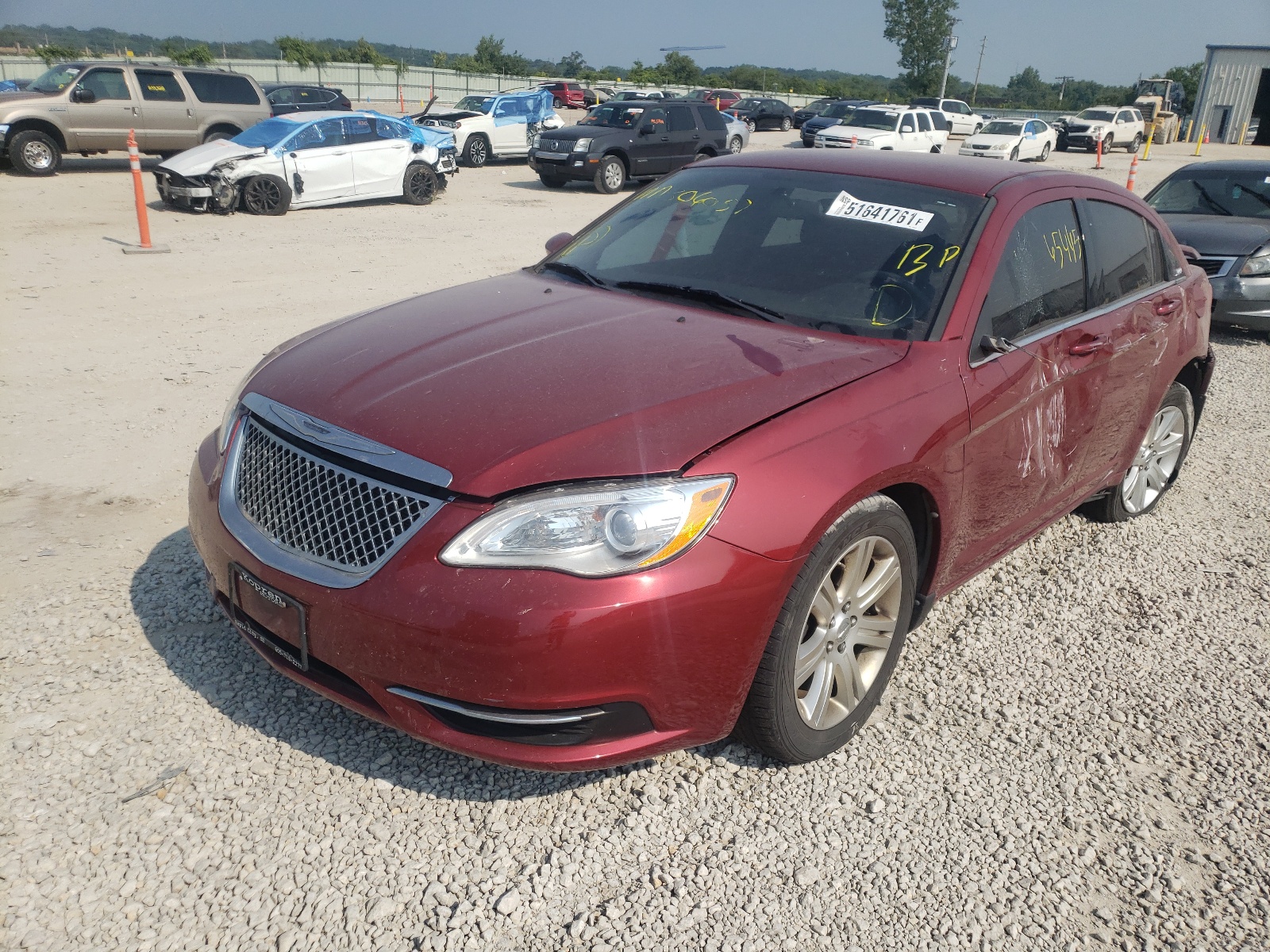 Photo 2 from auction – 2012 CHRYSLER 200 TOURIN with VIN 1C3CCBBG4CN306057
