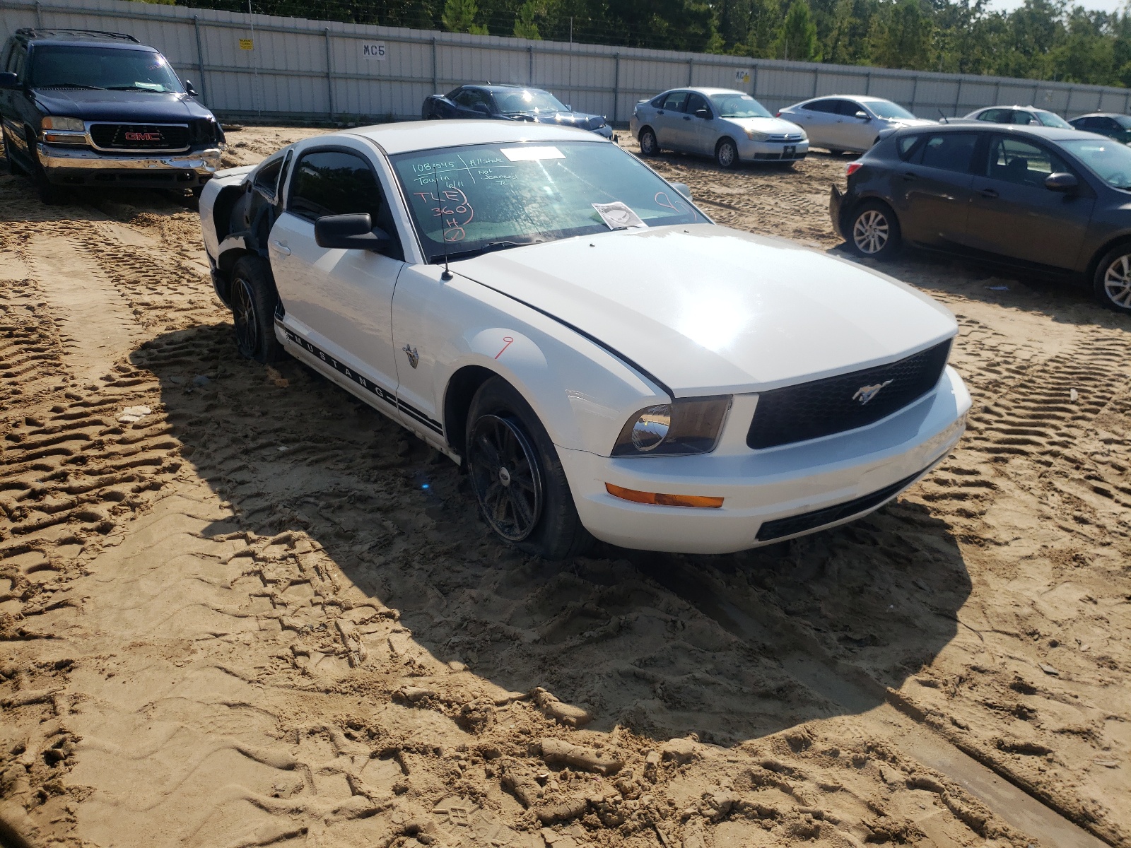 FORD MUSTANG 2009 with VIN 1ZVHT80N895115155 - Photo from auction
