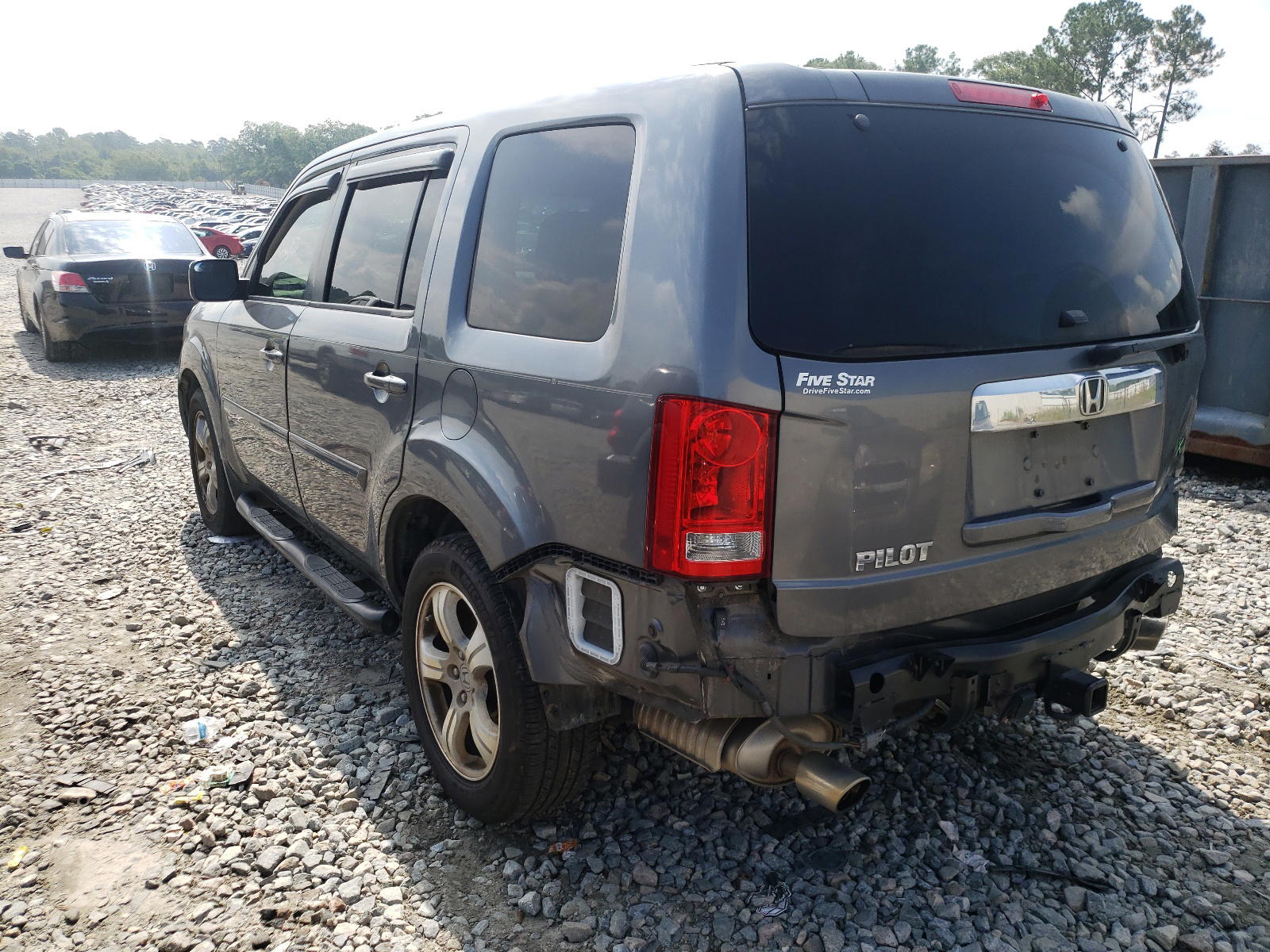 Photo 3 from auction – 2013 HONDA PILOT EXLN with VIN 5FNYF3H71DB026652