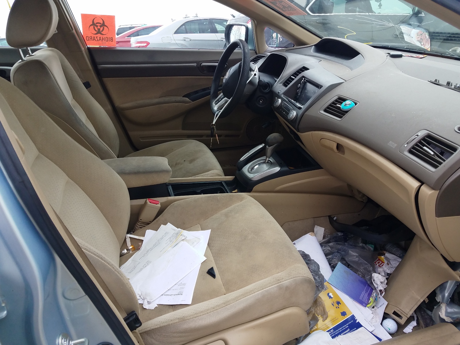 Photo 5 from auction – 2008 HONDA CIVIC HYBR with VIN JHMFA36258S004397