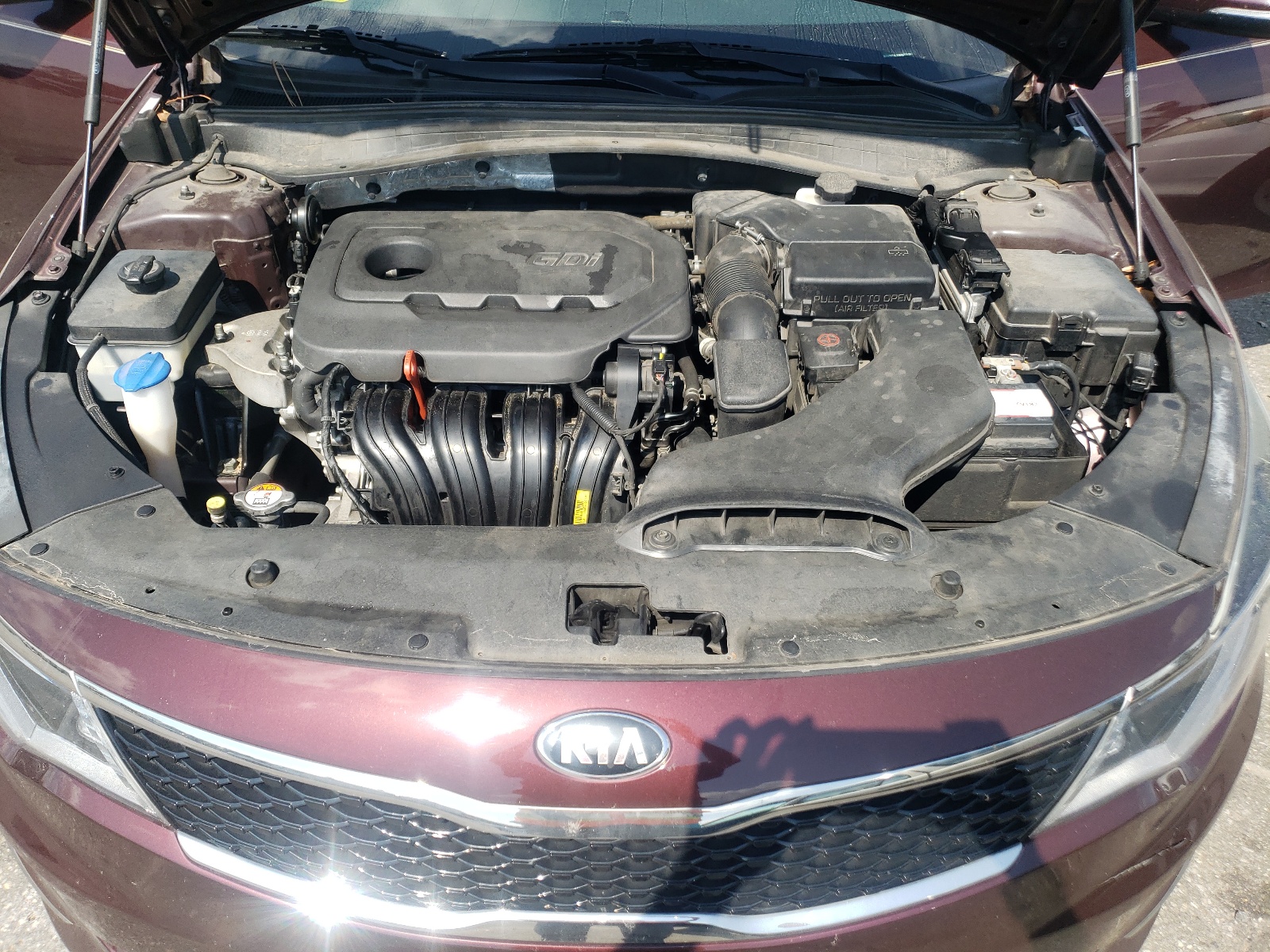 Photo 7 from auction – 2016 KIA OPTIMA LX with VIN 5XXGT4L33GG077179