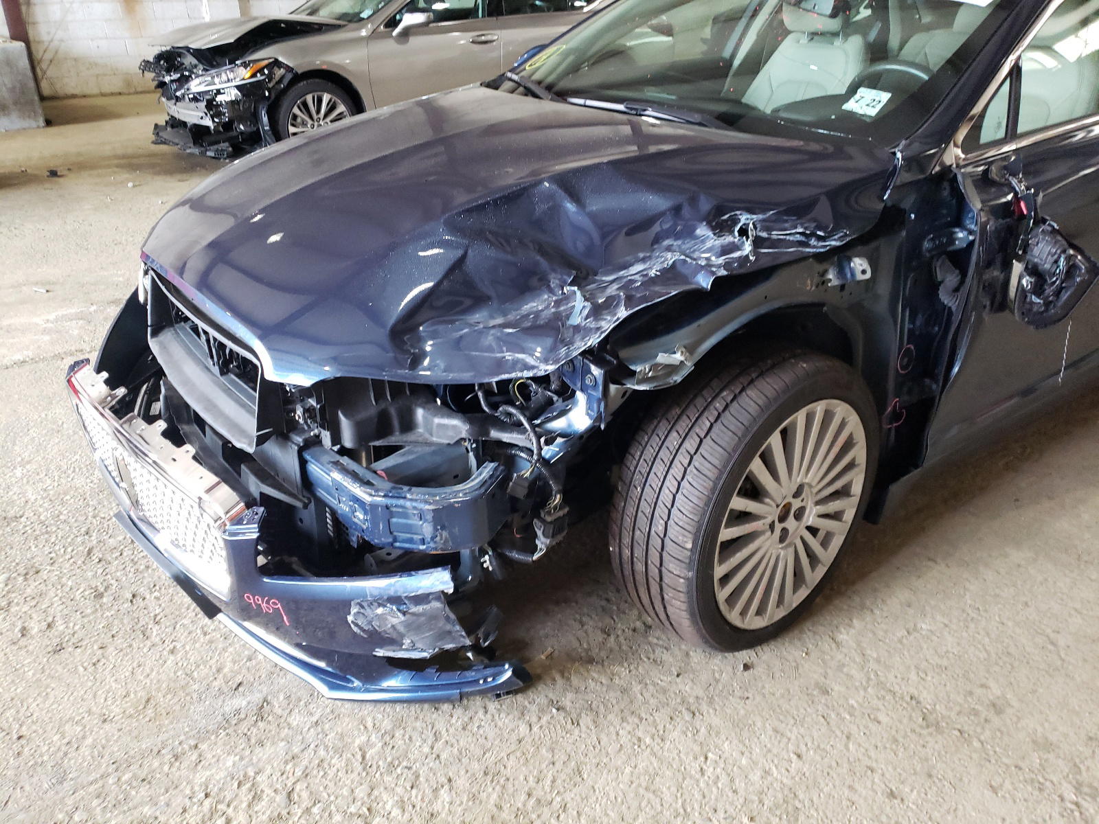 Photo 9 from auction – 2017 LINCOLN MKZ with VIN 3LN6L5F93HR645074