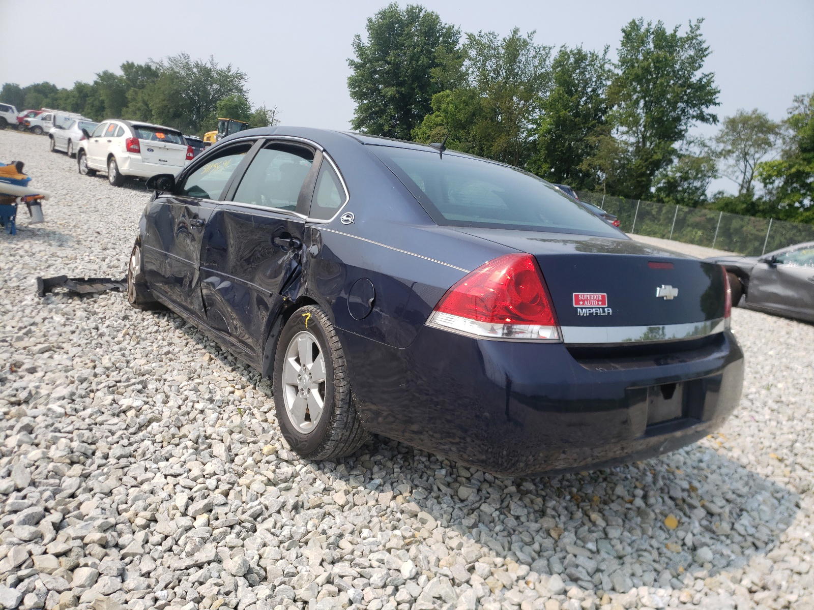 Photo 3 from auction – 2008 CHEVROLET IMPALA LT with VIN 2G1WT58K381296077