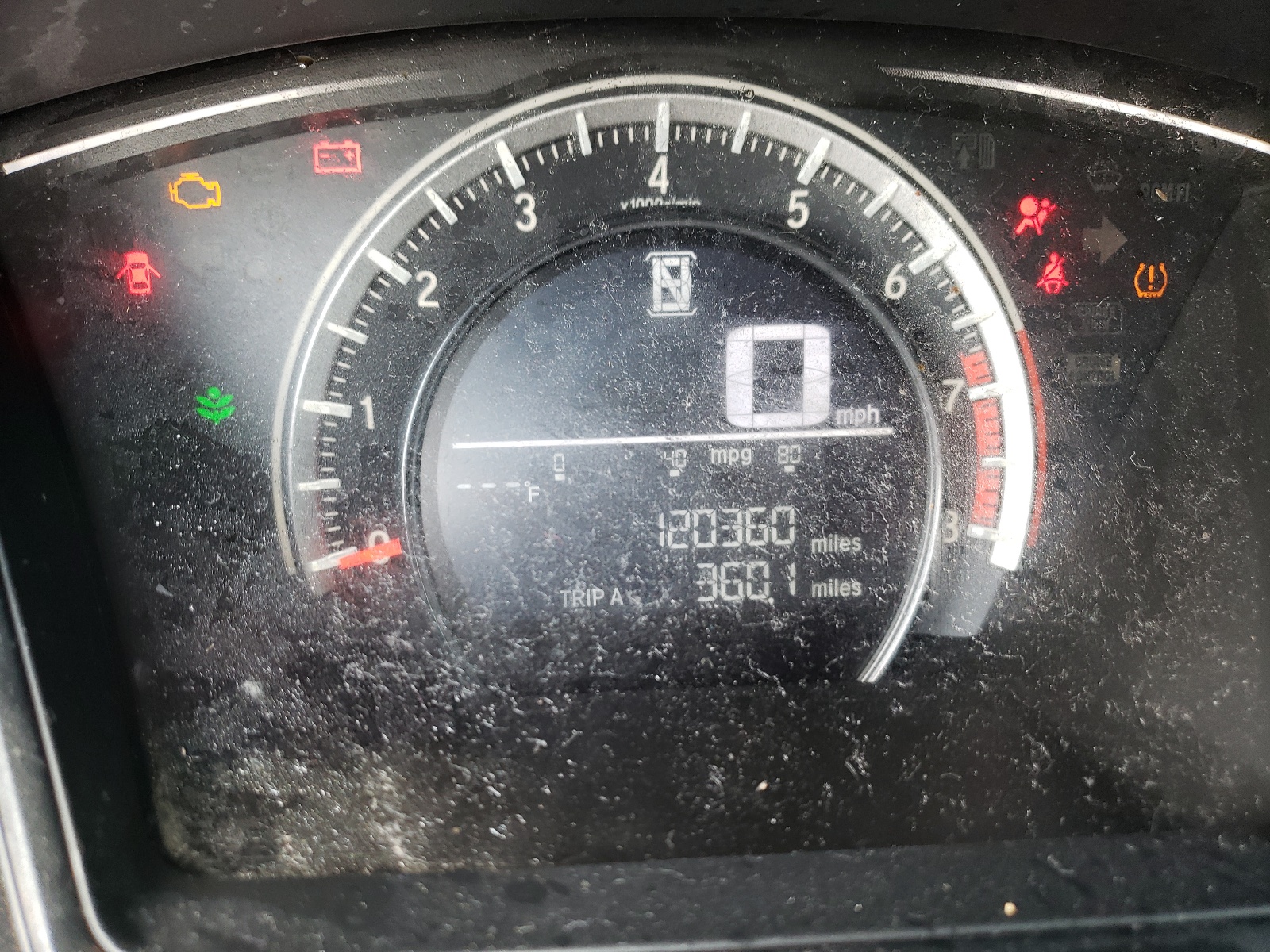 Photo 8 from auction – 2016 HONDA CIVIC LX with VIN 19XFC2F55GE073284