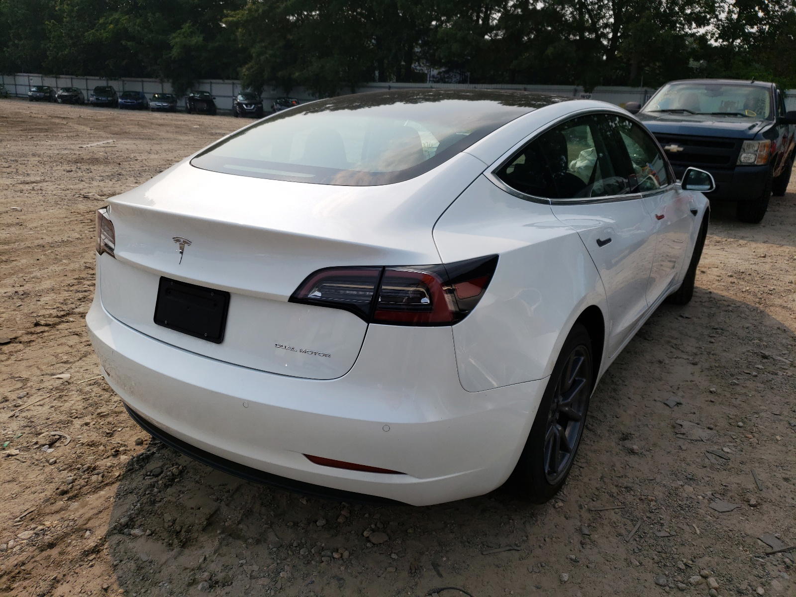Photo 4 from auction – 2020 TESLA MODEL 3 with VIN 5YJ3E1EB2LF786971