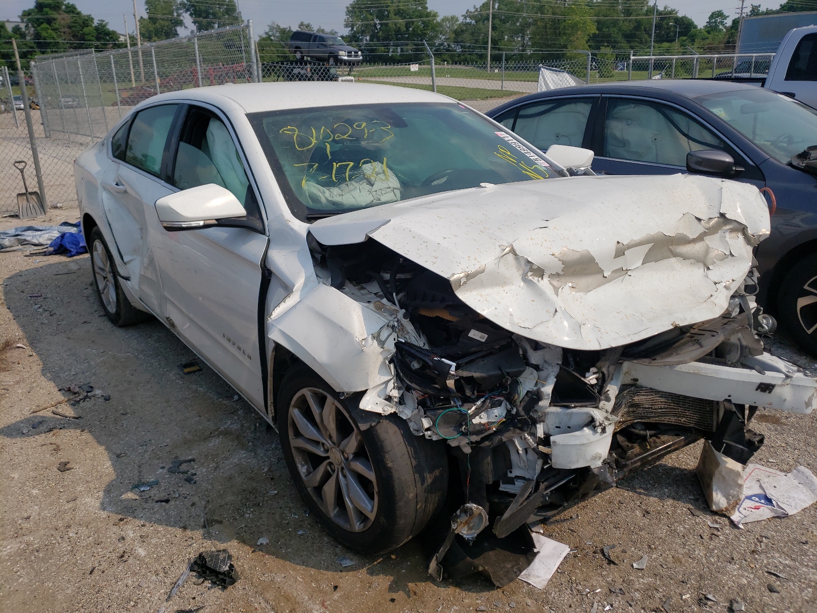 Photo 1 from auction – 2016 CHEVROLET IMPALA LT with VIN 2G1115S30G9157445