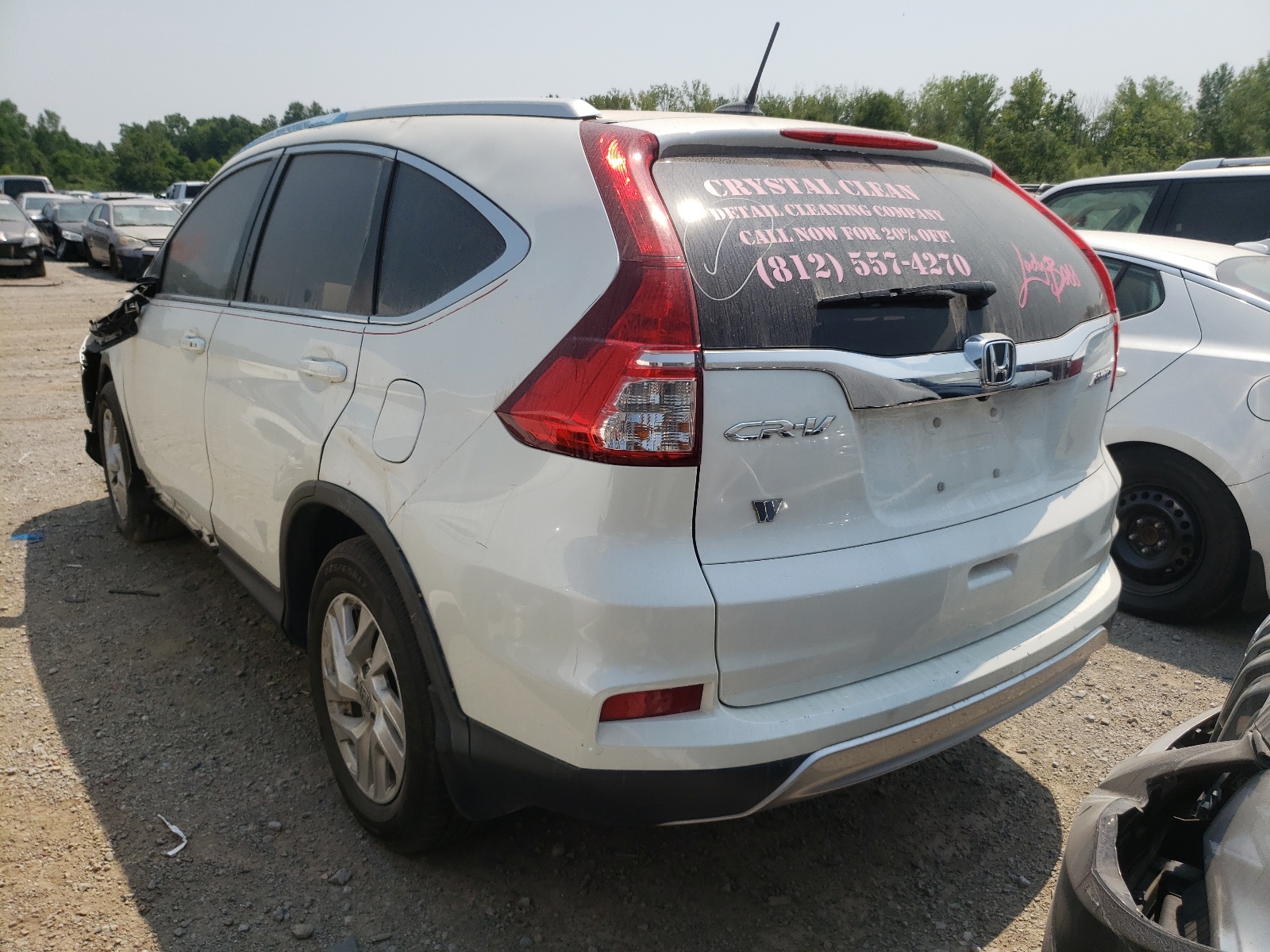 Photo 3 from auction – 2015 HONDA CR-V EXL with VIN 5J6RM4H75FL028804