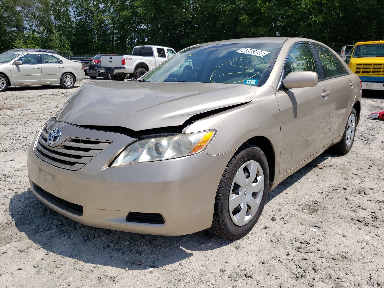 Photo 2 from auction – 2008 TOYOTA CAMRY CE with VIN 4T1BE46K88U230153