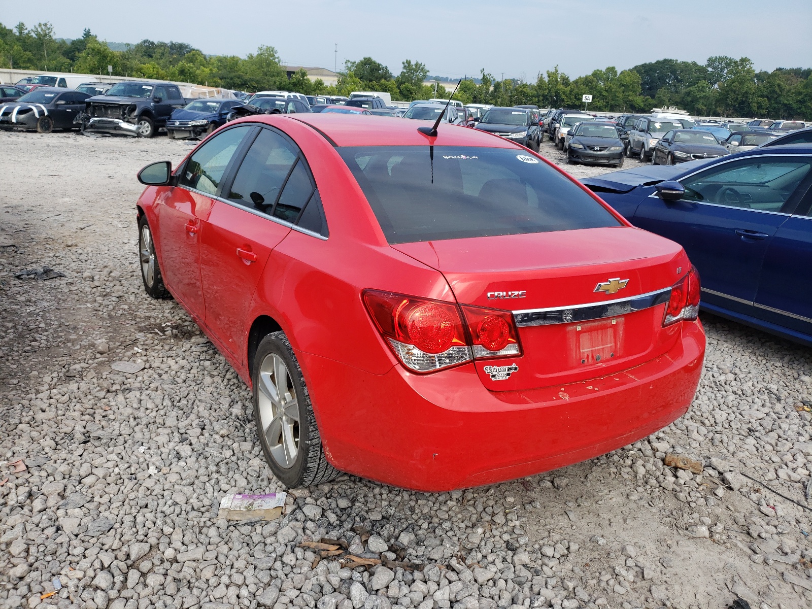 Photo 3 from auction – 2014 CHEVROLET CRUZE LT with VIN 1G1PE5SB4E7391043