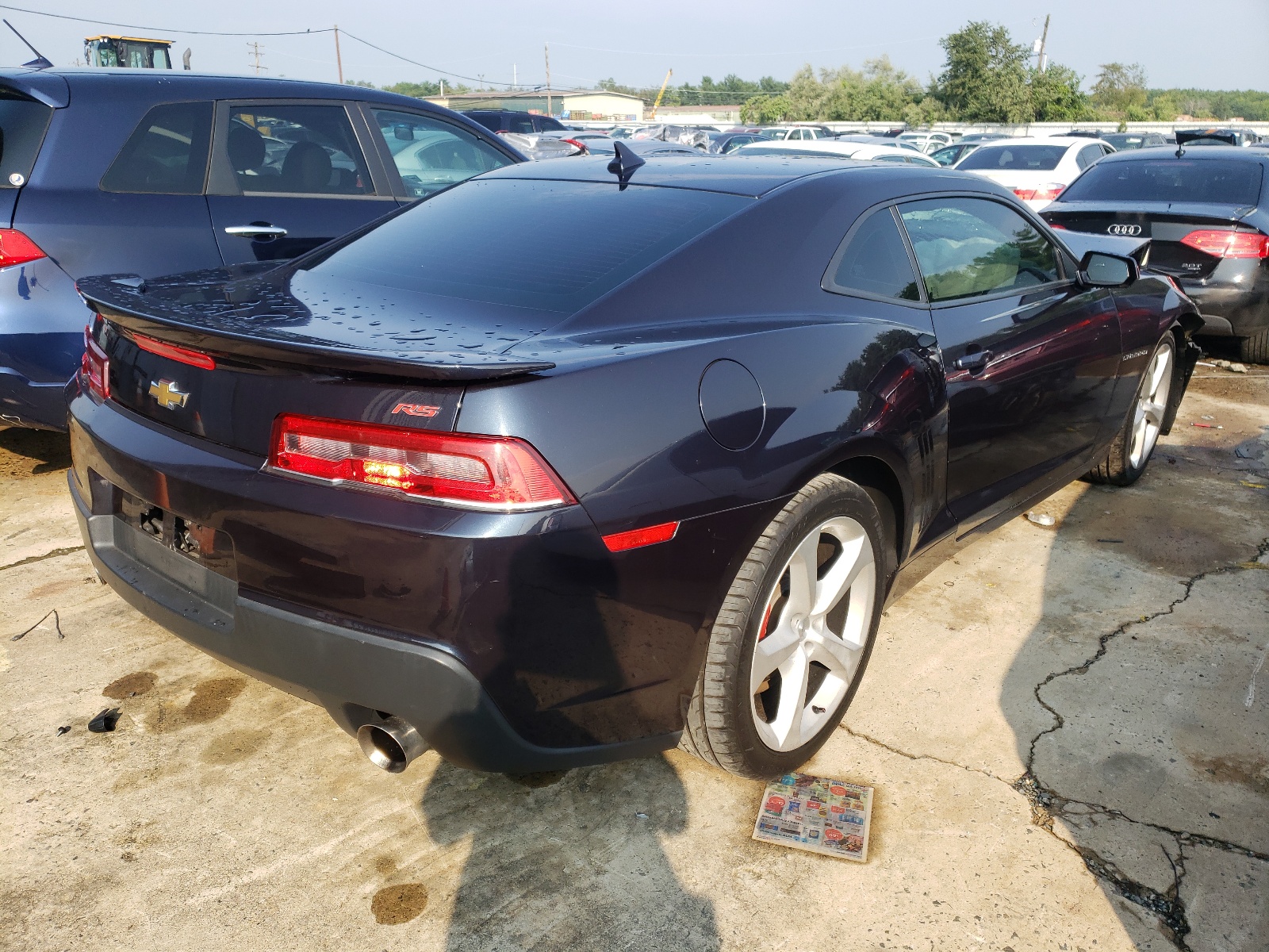 Photo 4 from auction – 2014 CHEVROLET CAMARO LT with VIN 2G1FB1E31E9186912