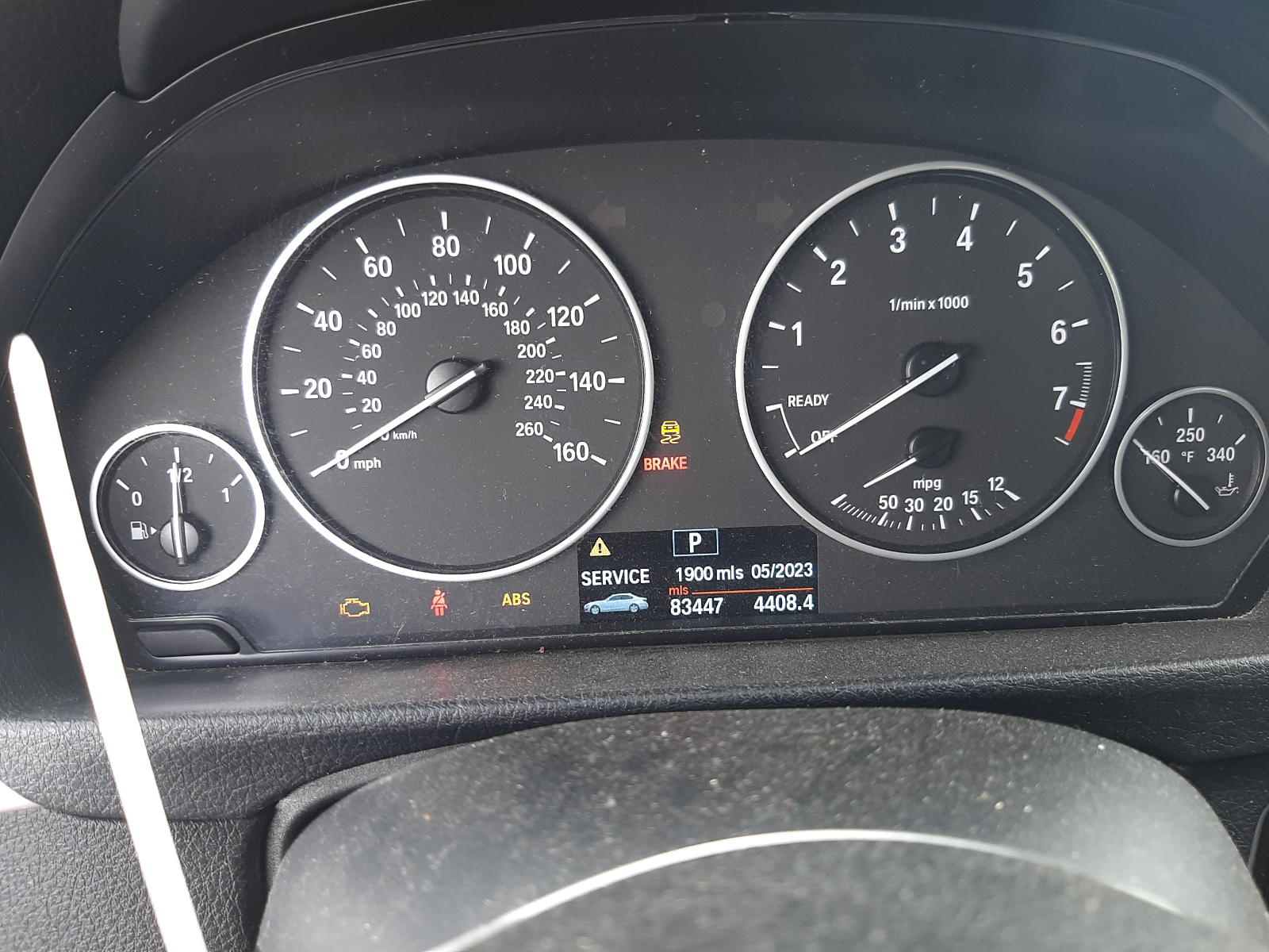 Photo 8 from auction – 2013 BMW 328 I with VIN WBA3A5C51DF602954