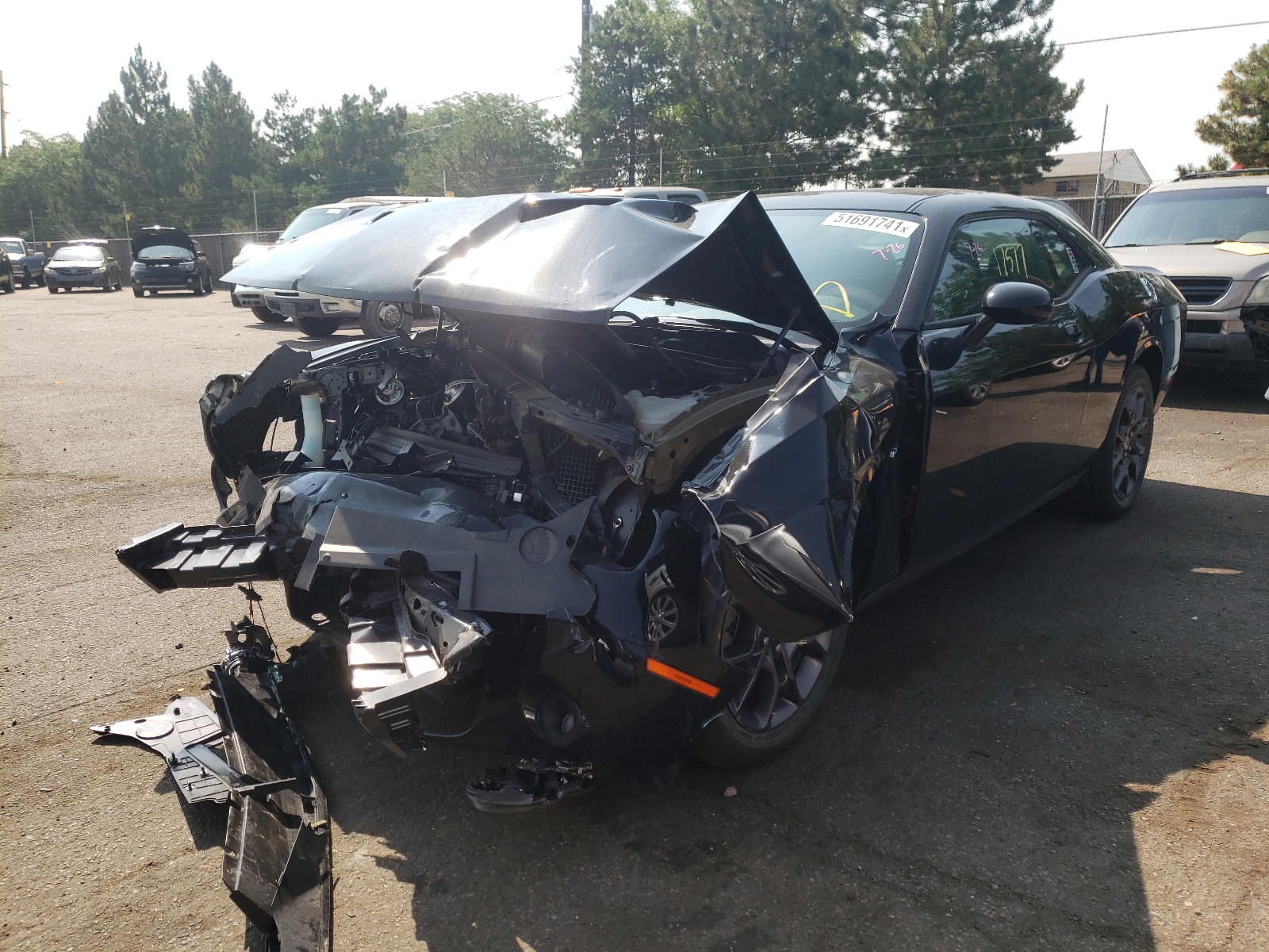 Photo 2 from auction – 2018 DODGE CHALLENGER with VIN 2C3CDZGG2JH257283