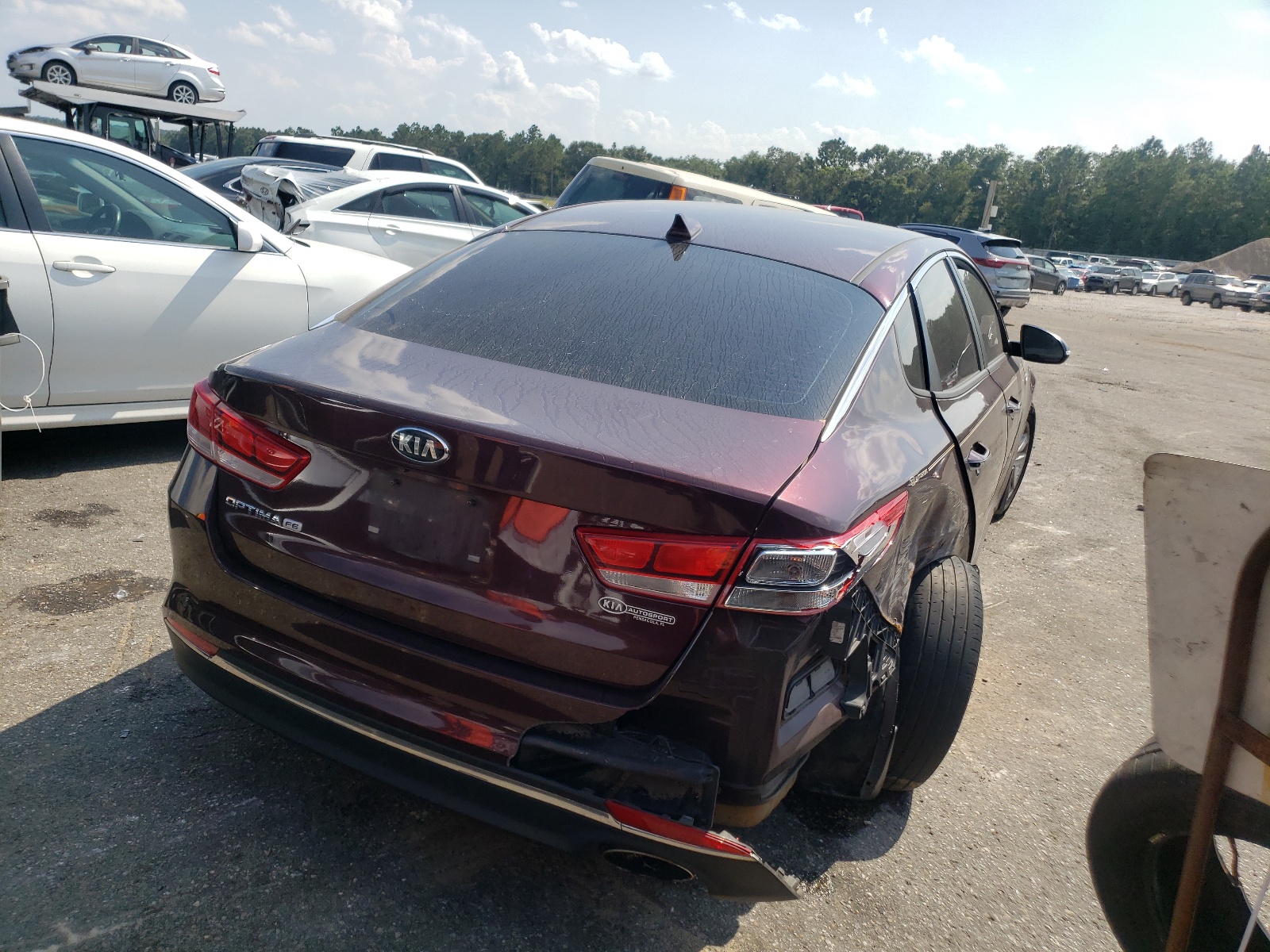 Photo 4 from auction – 2016 KIA OPTIMA LX with VIN 5XXGT4L33GG077179