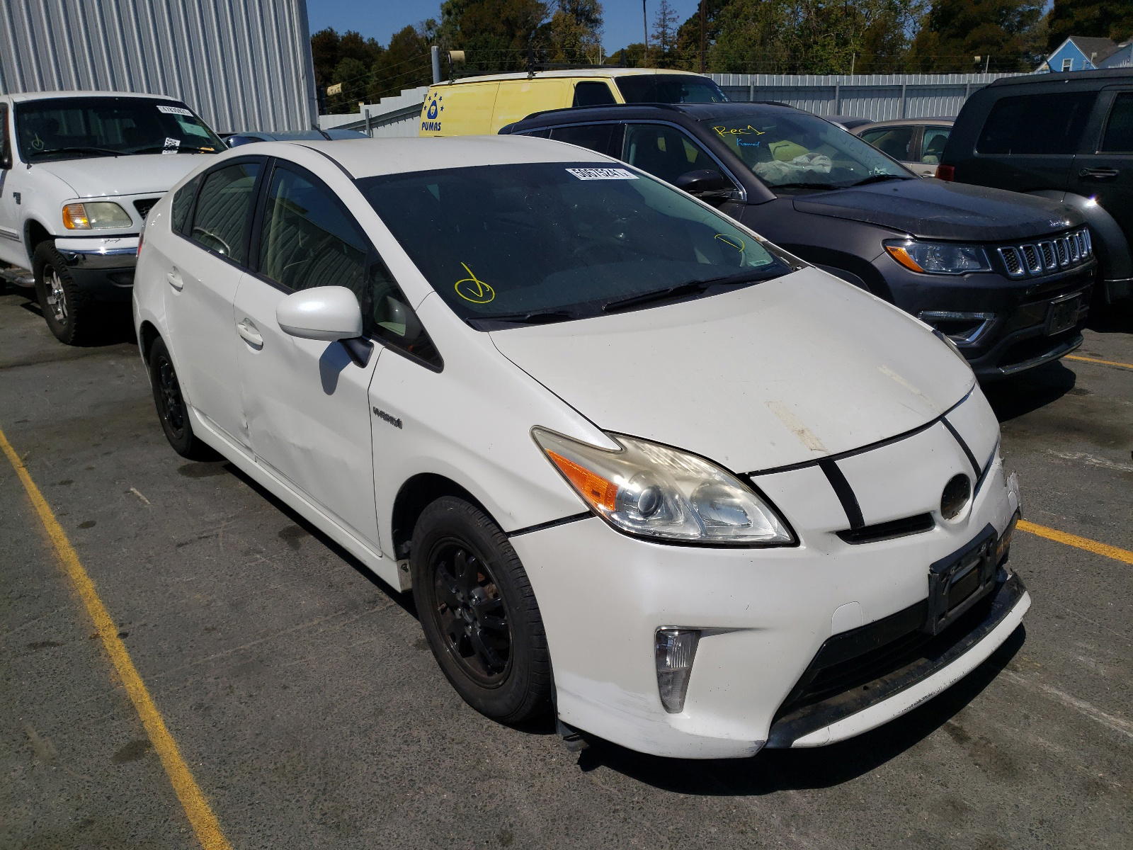 TOYOTA PRIUS 2013 with VIN JTDKN3DU2D0346016 - Photo from auction