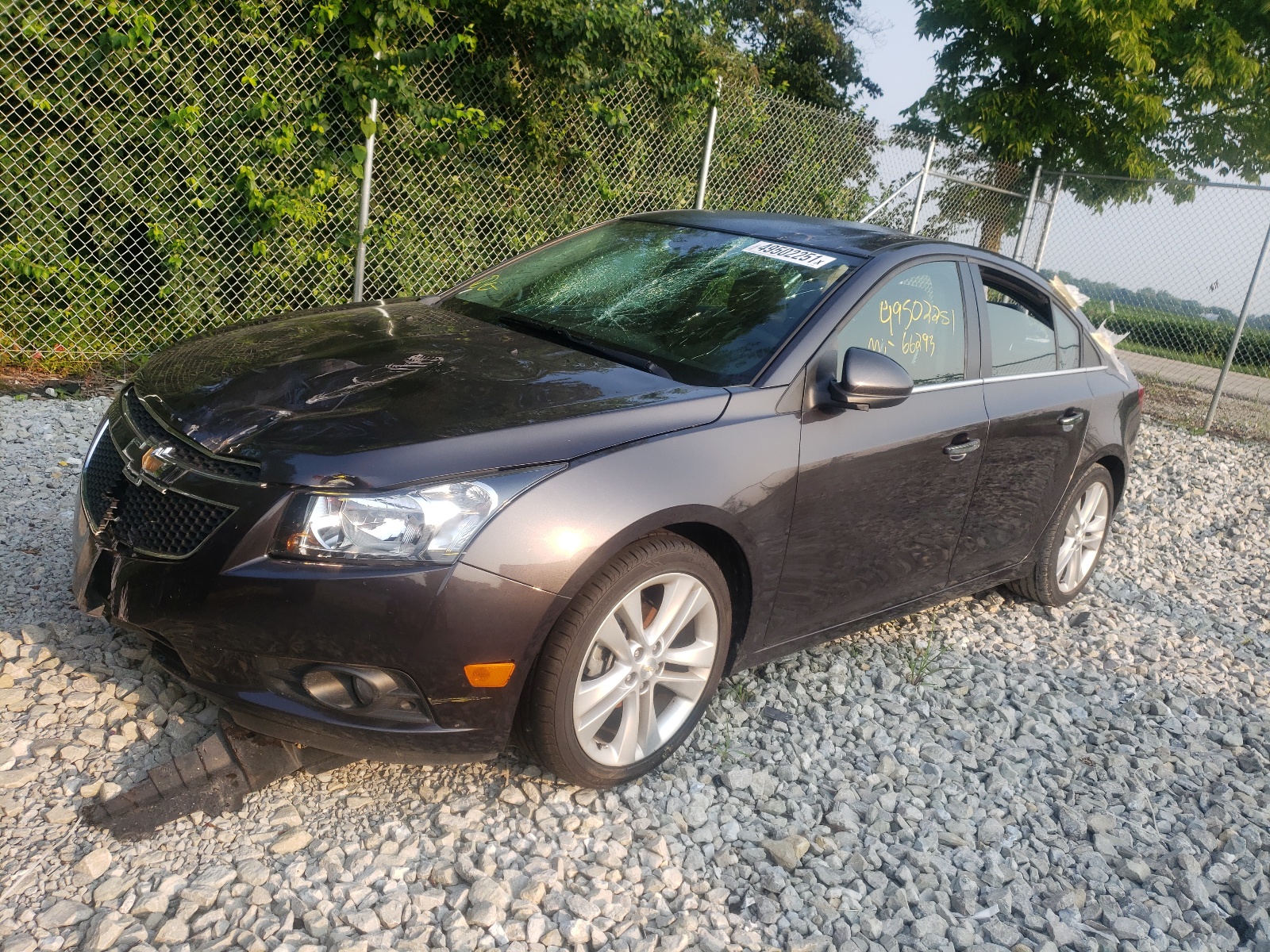 Photo 2 from auction – 2014 CHEVROLET CRUZE LTZ with VIN 1G1PG5SB2E7360576
