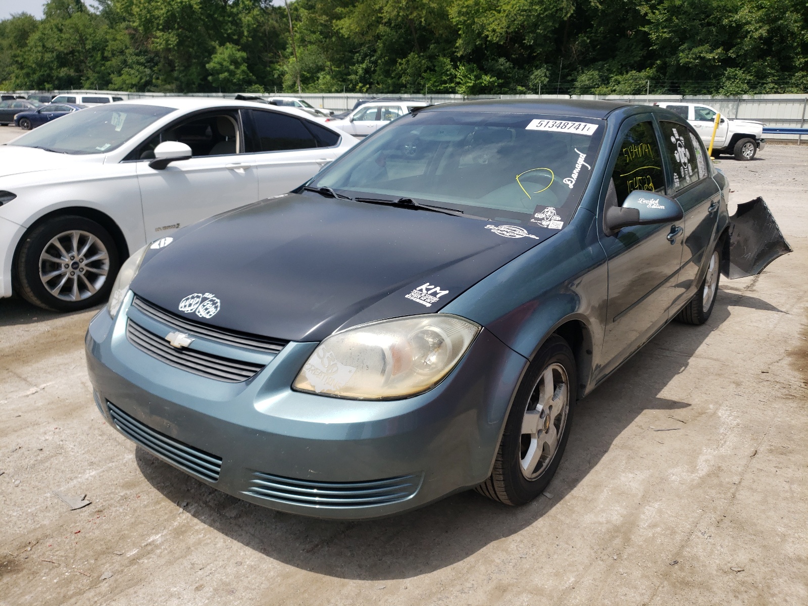 Photo 2 from auction – 2010 CHEVROLET COBALT 1LT with VIN 1G1AD5F55A7162586