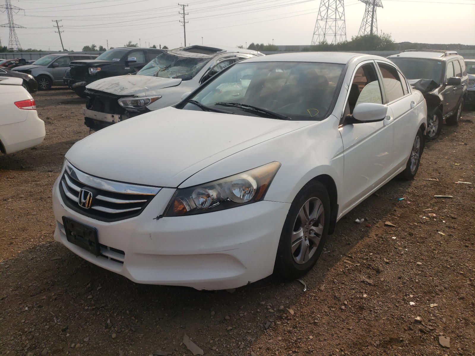 Photo 2 from auction – 2011 HONDA ACCORD SE with VIN 1HGCP2F63BA019902