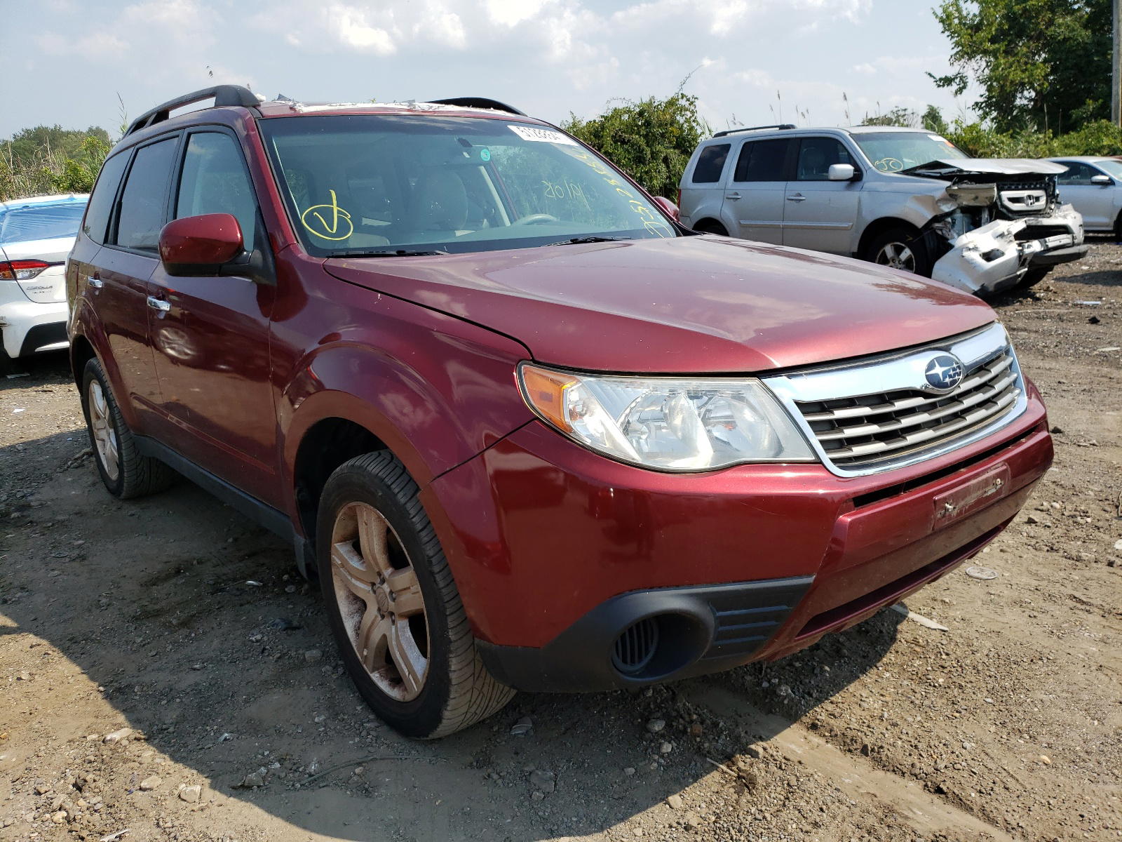 SUBARU FORESTER 2 2010 with VIN JF2SH6CC7AH913658 - Photo from auction