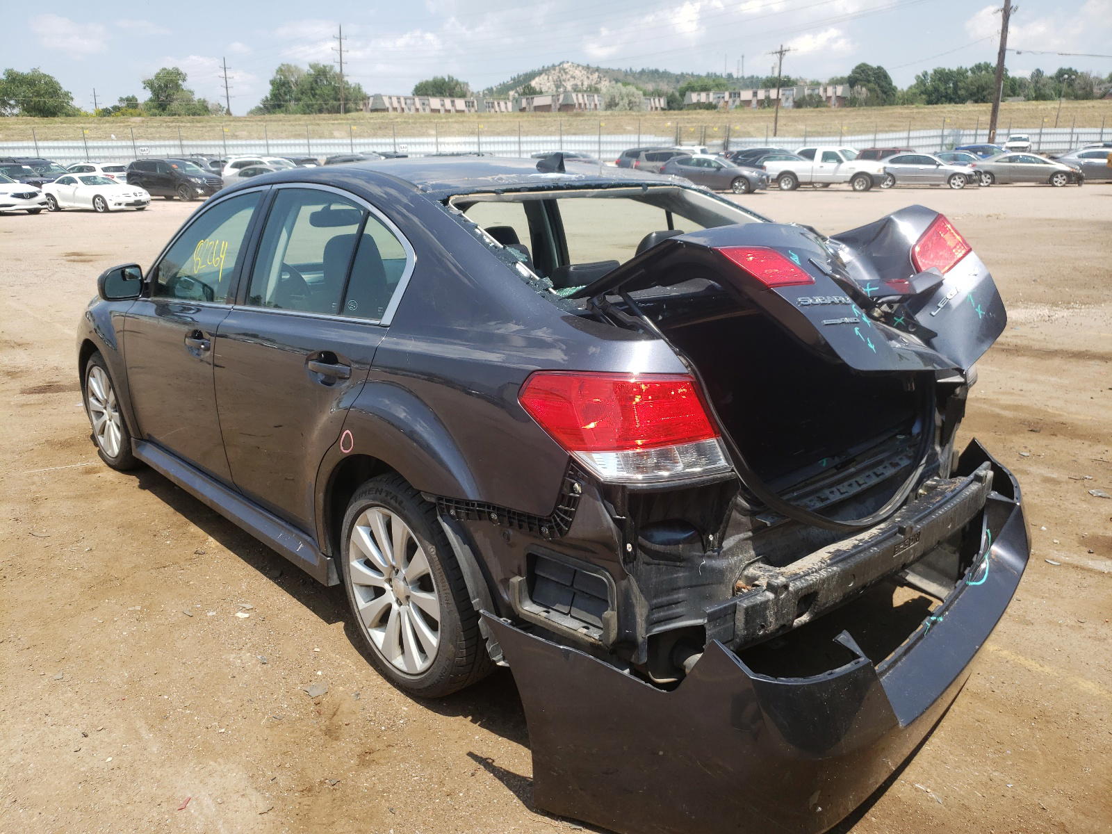 Photo 3 from auction – 2011 SUBARU LEGACY 2.5 with VIN 4S3BMCJ67B3241167