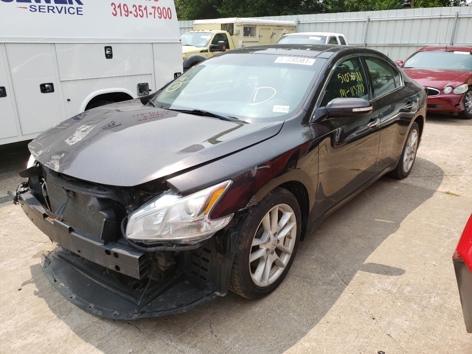 Photo 2 from auction – 2011 NISSAN MAXIMA S with VIN 1N4AA5AP6BC813988