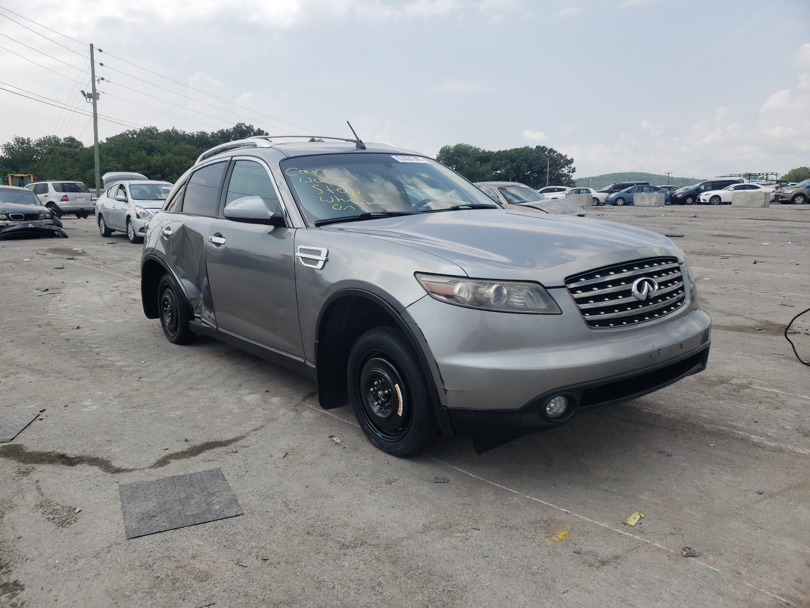 Zdjęcie 1 z aukcji – 2005 INFINITI FX45 z VIN JNRBS08W15X402670