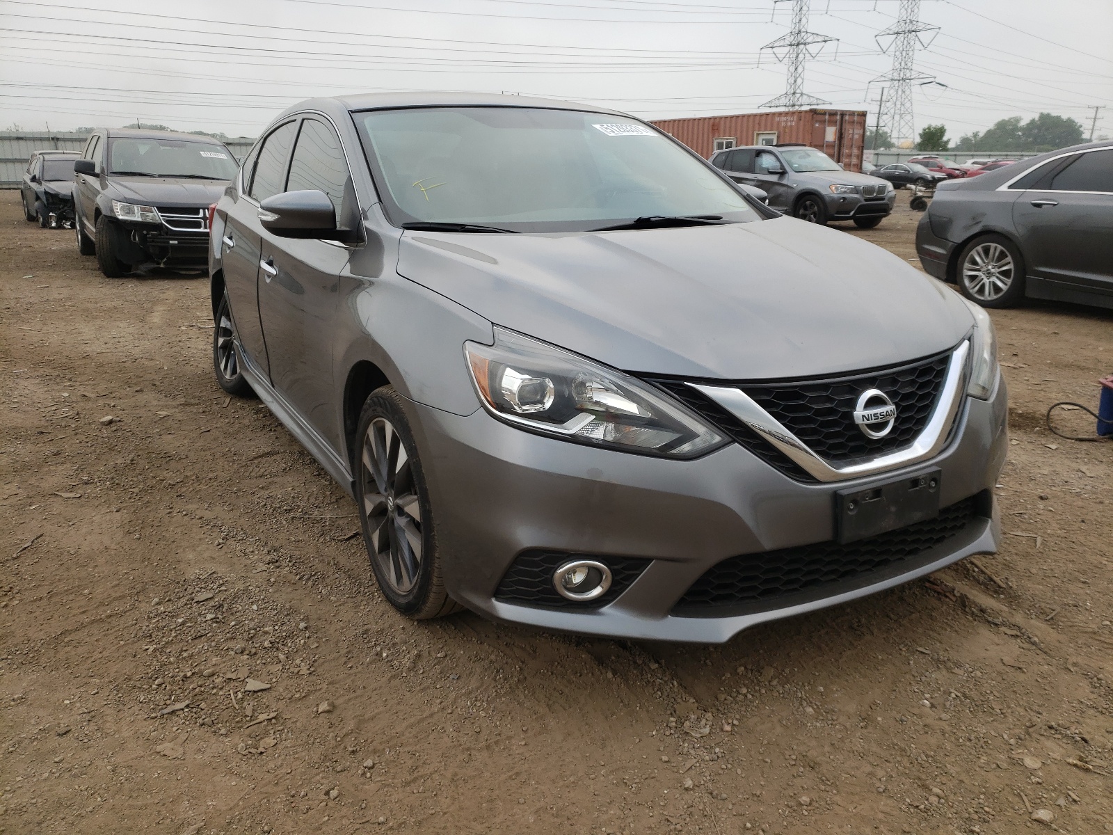 NISSAN SENTRA S 2017 with VIN 3N1AB7AP6HY332337 - Photo from auction