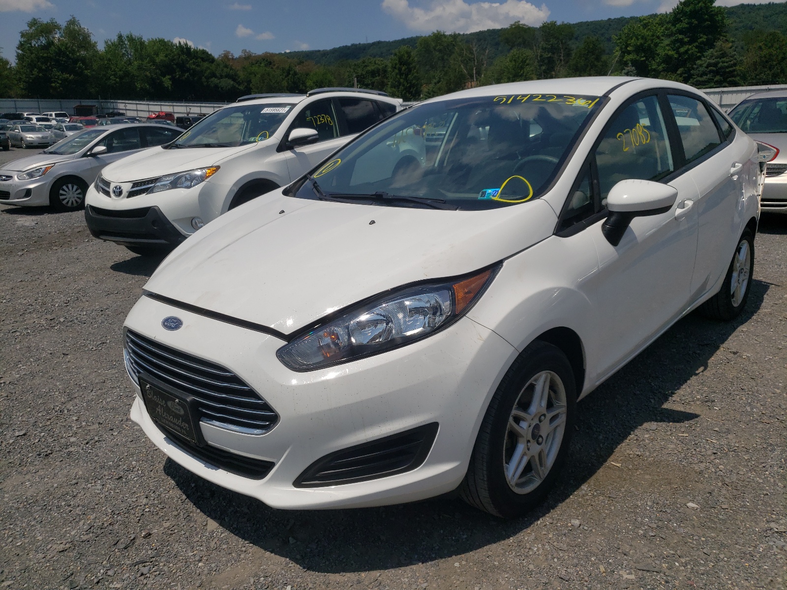 Photo 2 from auction – 2017 FORD FIESTA SE with VIN 3FADP4BJ3HM156705