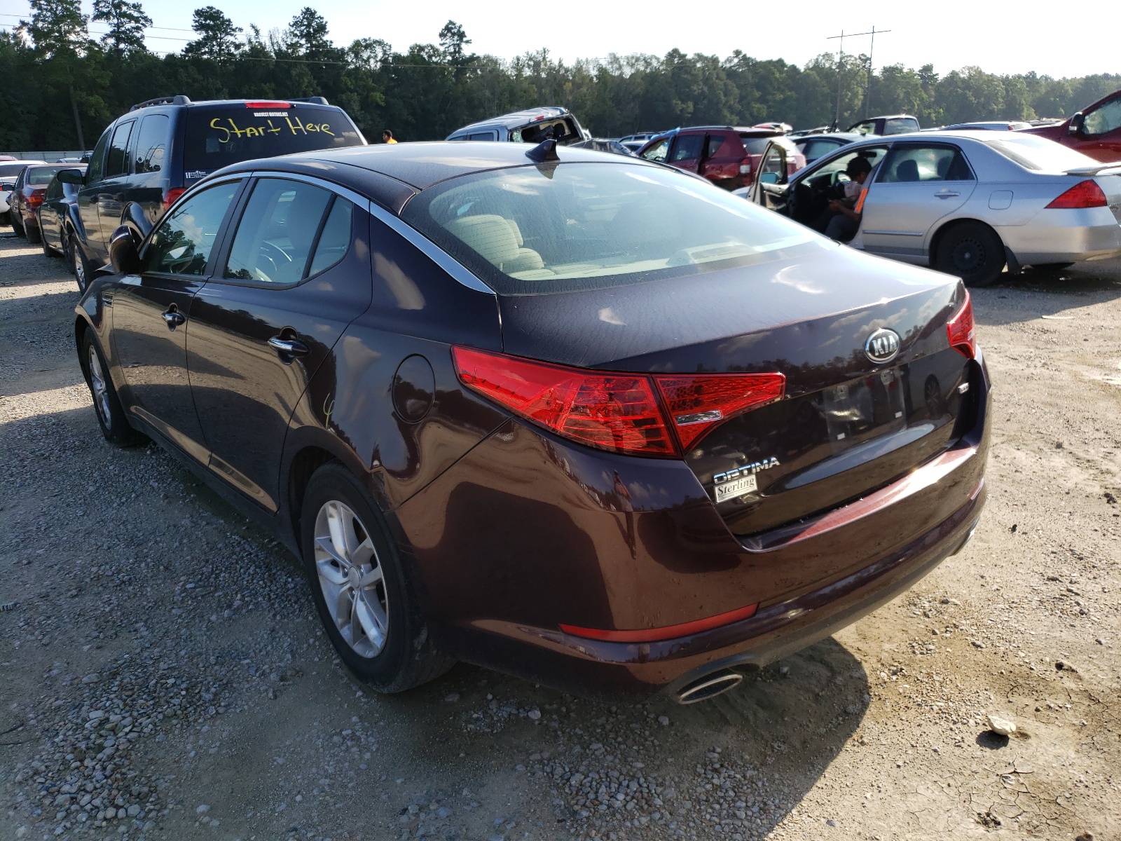 Photo 3 from auction – 2013 KIA OPTIMA LX with VIN 5XXGM4A79DG227343