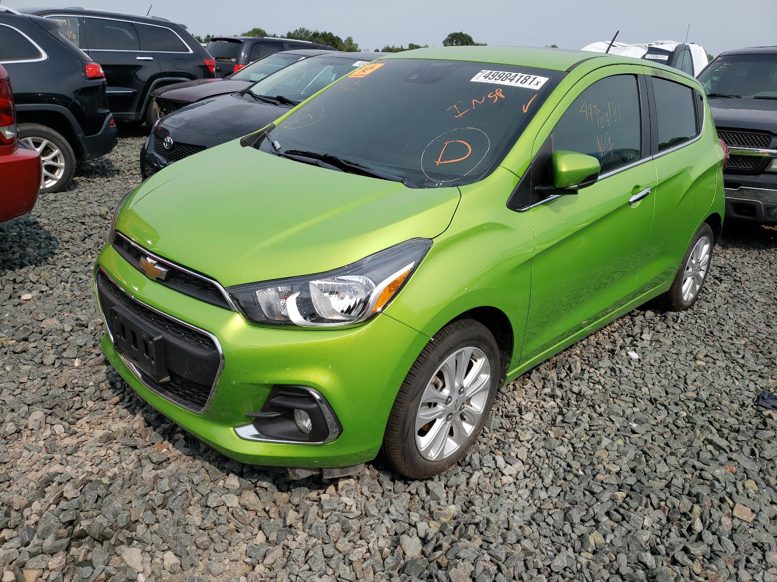 Photo 2 from auction – 2016 CHEVROLET SPARK 2LT with VIN KL8CF6SA3GC542425