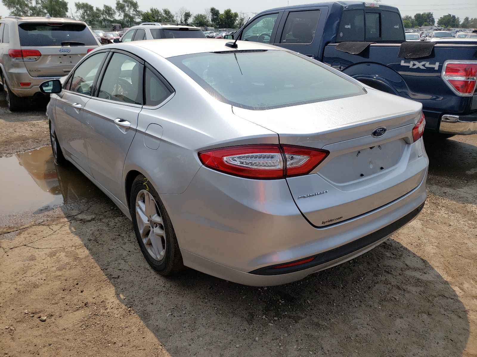 Photo 3 from auction – 2016 FORD FUSION SE with VIN 3FA6P0H75GR147812