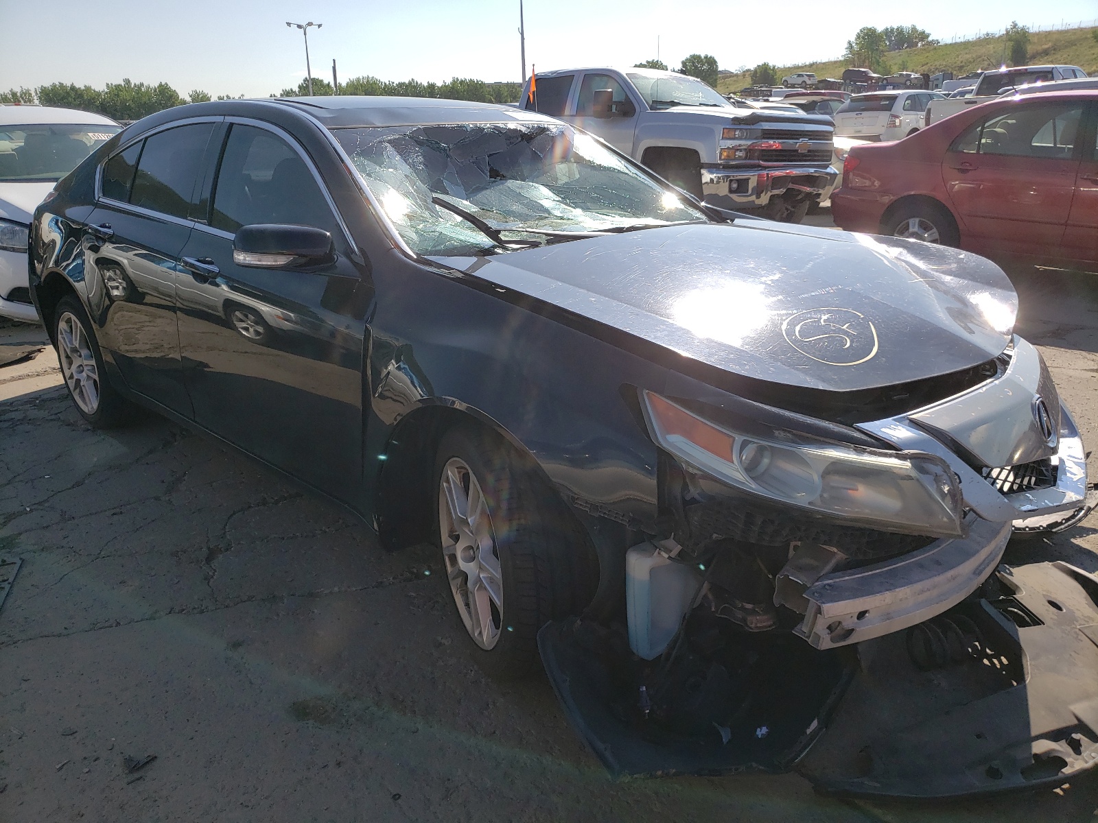Photo 1 from auction – 2010 ACURA TL with VIN 19UUA8F57AA019836